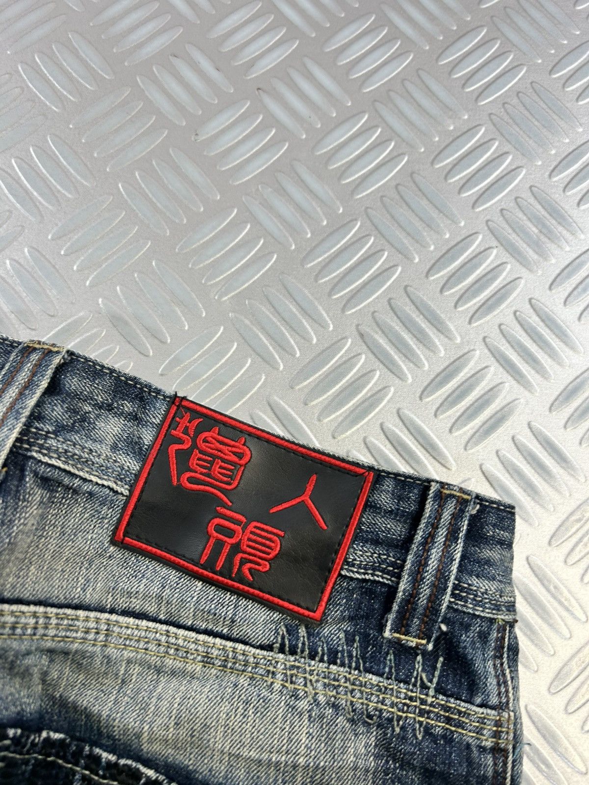 Japanese Brand × Jean × Vintage Y2K flared stone washed Japanese branded jeans lie ren tou r Size US 28 / EU 44 - 7 Thumbnail