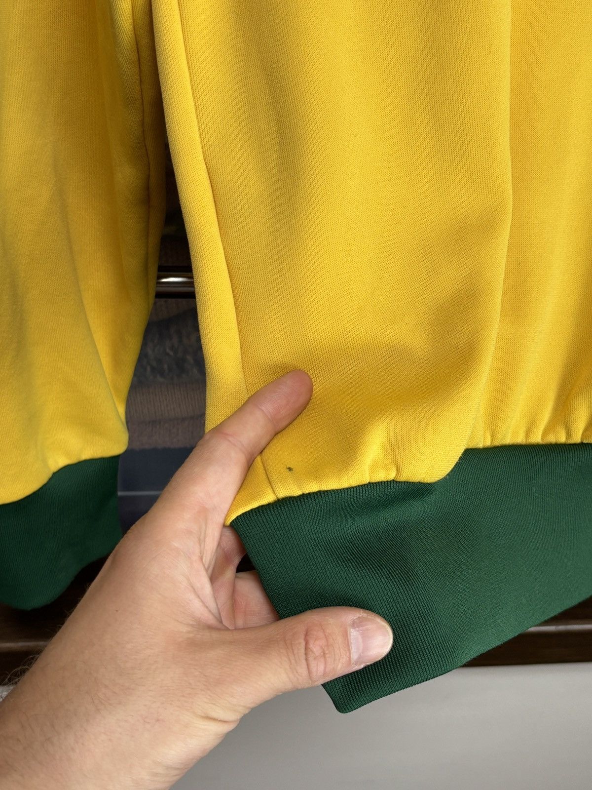 Adidas Vintage Adidas Brasil Fifa World Cup Track Zip Sweatshirt Size US S / EU 44-46 / 1 - 11 Thumbnail