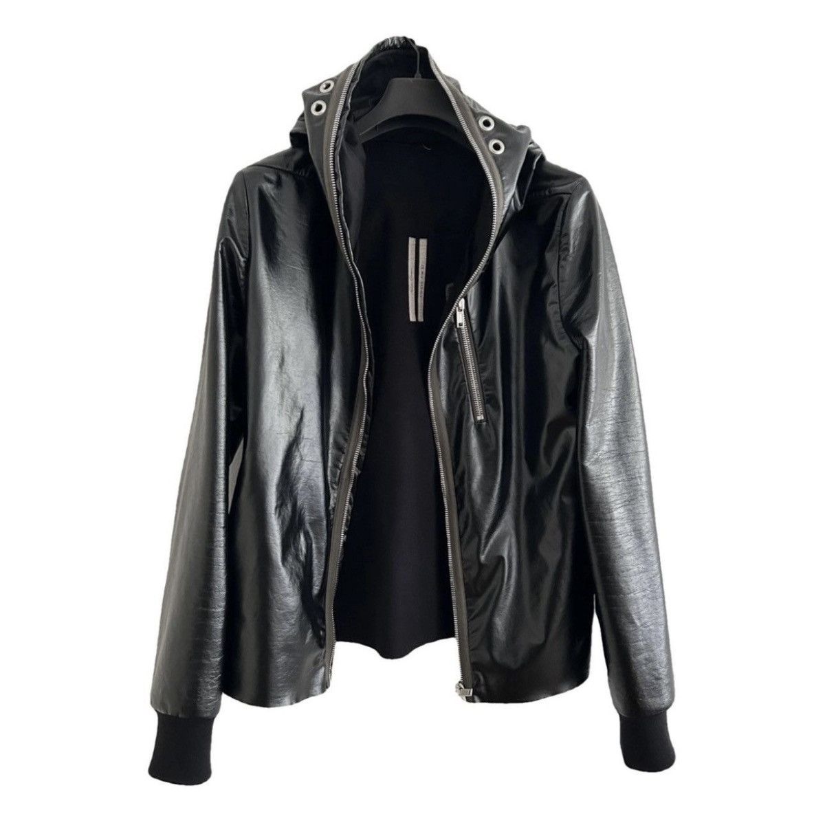 Rick Owens Rick Owens Alice Strobe Leather Jacket SS24 | Grailed
