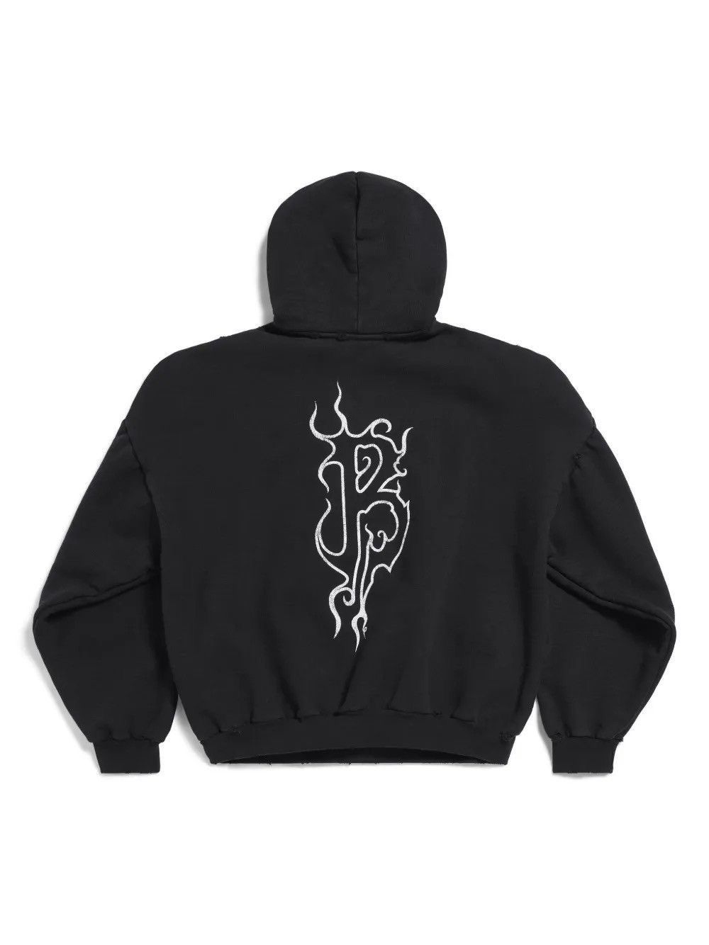 【BALENCIAGA】PARIS TROPICAL ROUND HOODIE Balenciaga Paris Tropical Round Hoodie | italist