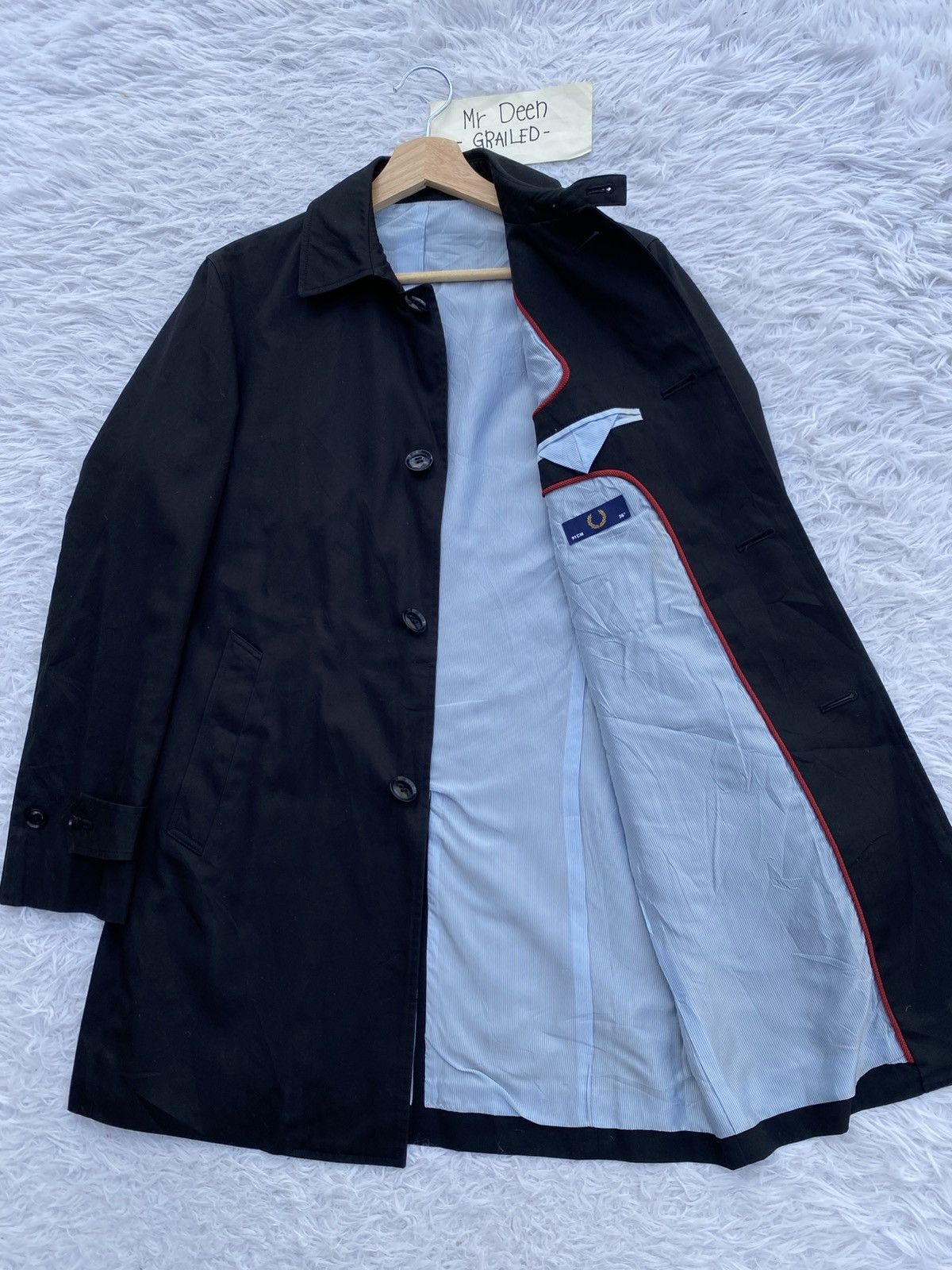 Fred Perry Rare Vintage Fred Perry Coat Size 34R - 6 Thumbnail