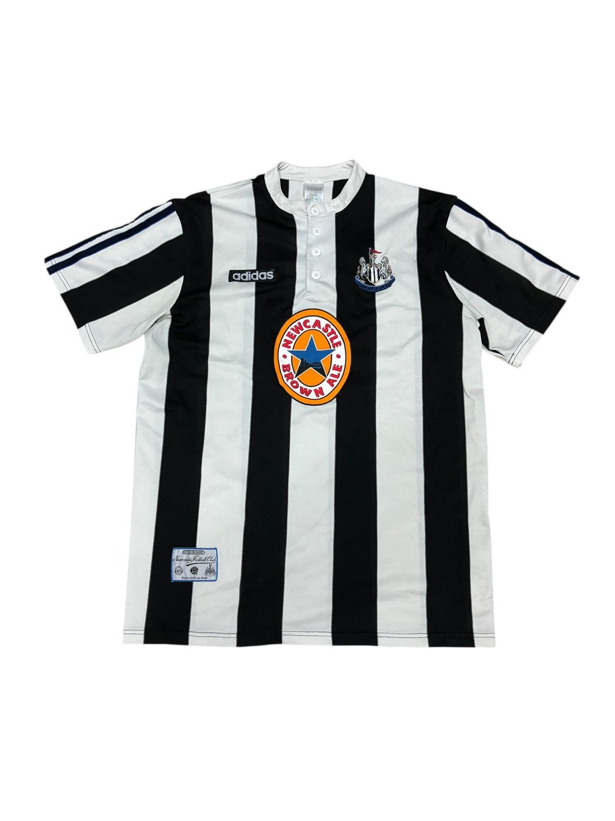Adidas Vintage 1995-1996 Newcastle United Fc Jersey Size US XL / EU 56 / 4 - 1 Thumbnail