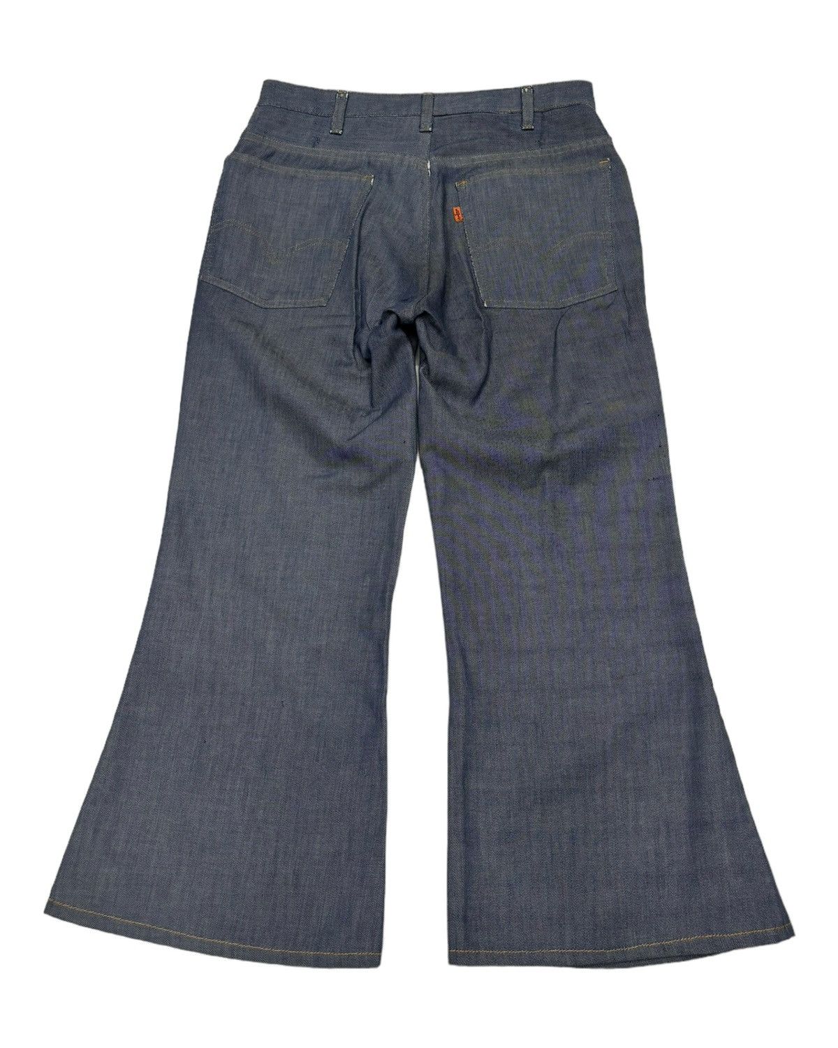 Levi's Vintage Levis Orange Tab Button 8 Flare Bootcut Crop Jeans Size US 28 / EU 44 - 2 Thumbnail