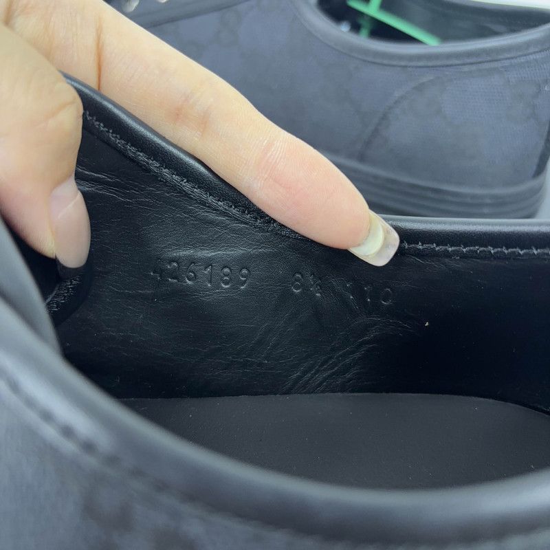 Gucci Gucci Fashion Low-Top Sneakers for Men in Black - Size US 9.5 / EU 42-43 - 1 Thumbnail