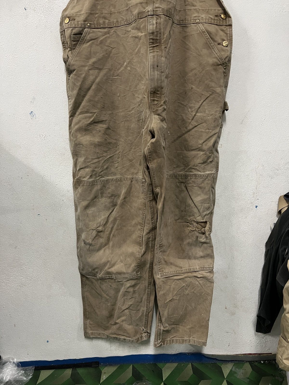 Carhartt Vintage Carhartt Distress Overall Size 46 Size US 44 / EU 60 - 2 Thumbnail