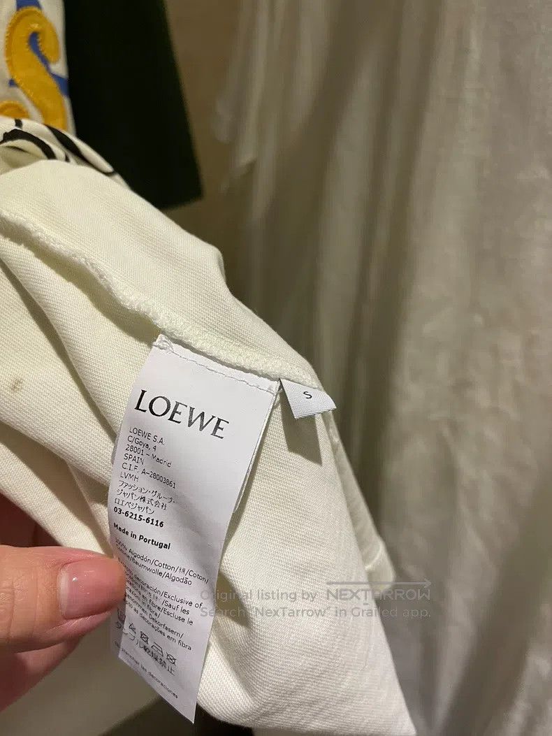 Other Loewe Multicolor embroidered cotton big t-shirt Size S / US 4 / IT 40 - 5 Thumbnail