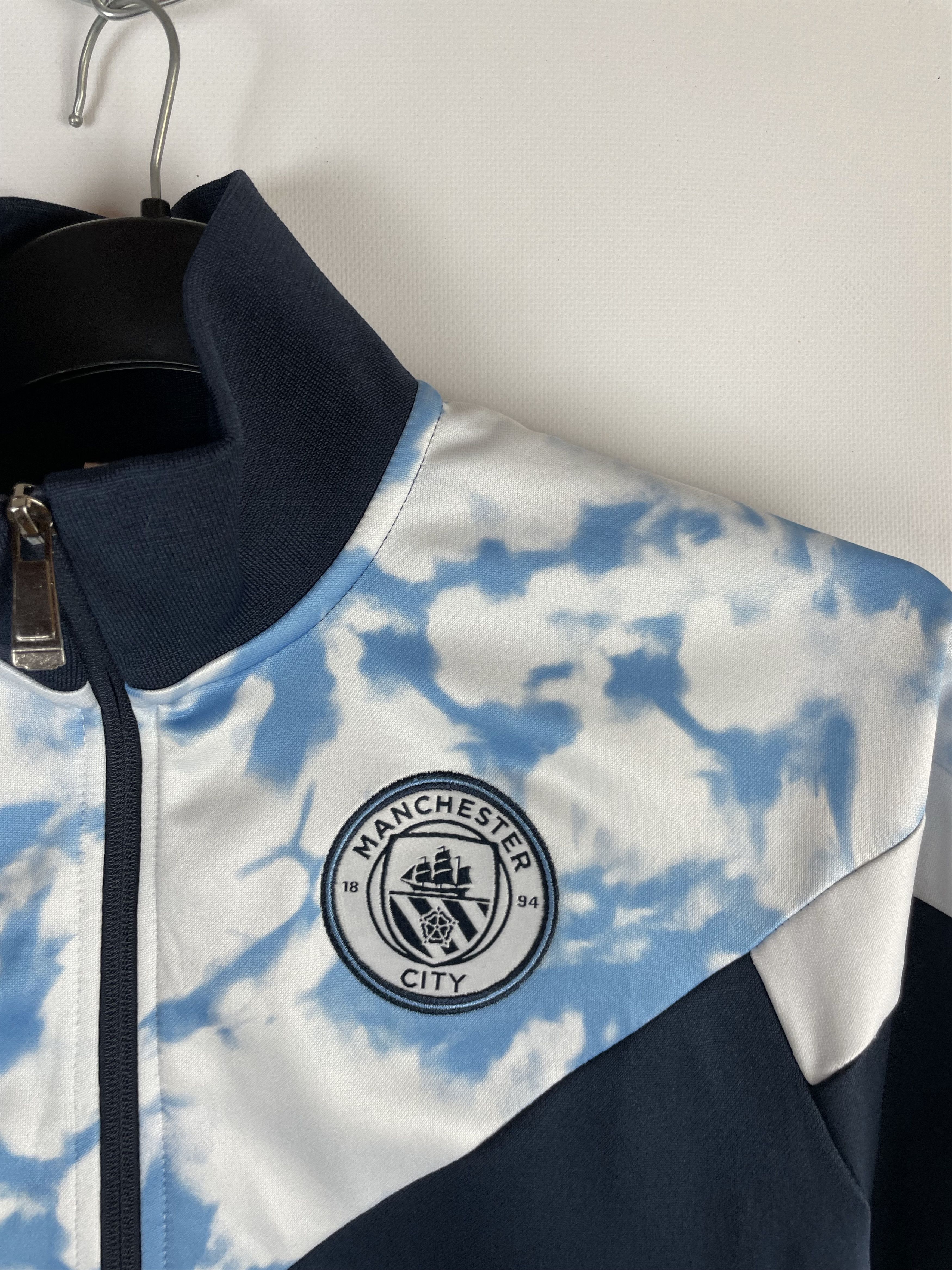 Puma × Vintage Puma Manchester City Soccer Track Top Jacket Size US S / EU 44-46 / 1 - 5 Thumbnail