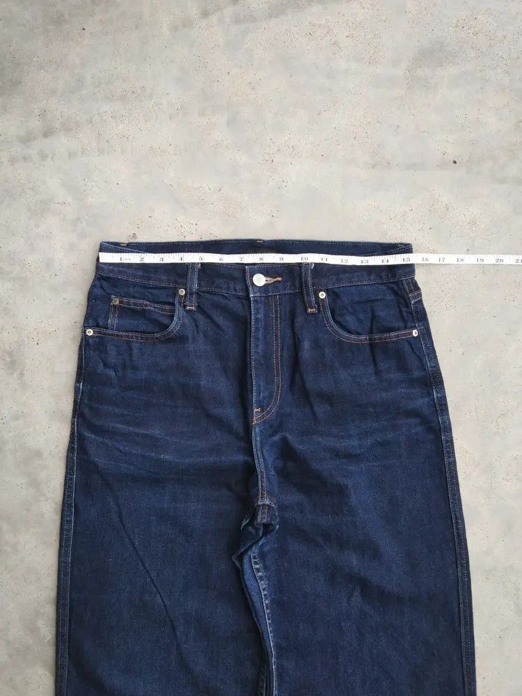 Japanese Brand Japanese Uniqlo Straight Wide Baggy Jeans 30x30 Size US 30 / EU 46 - 4 Thumbnail