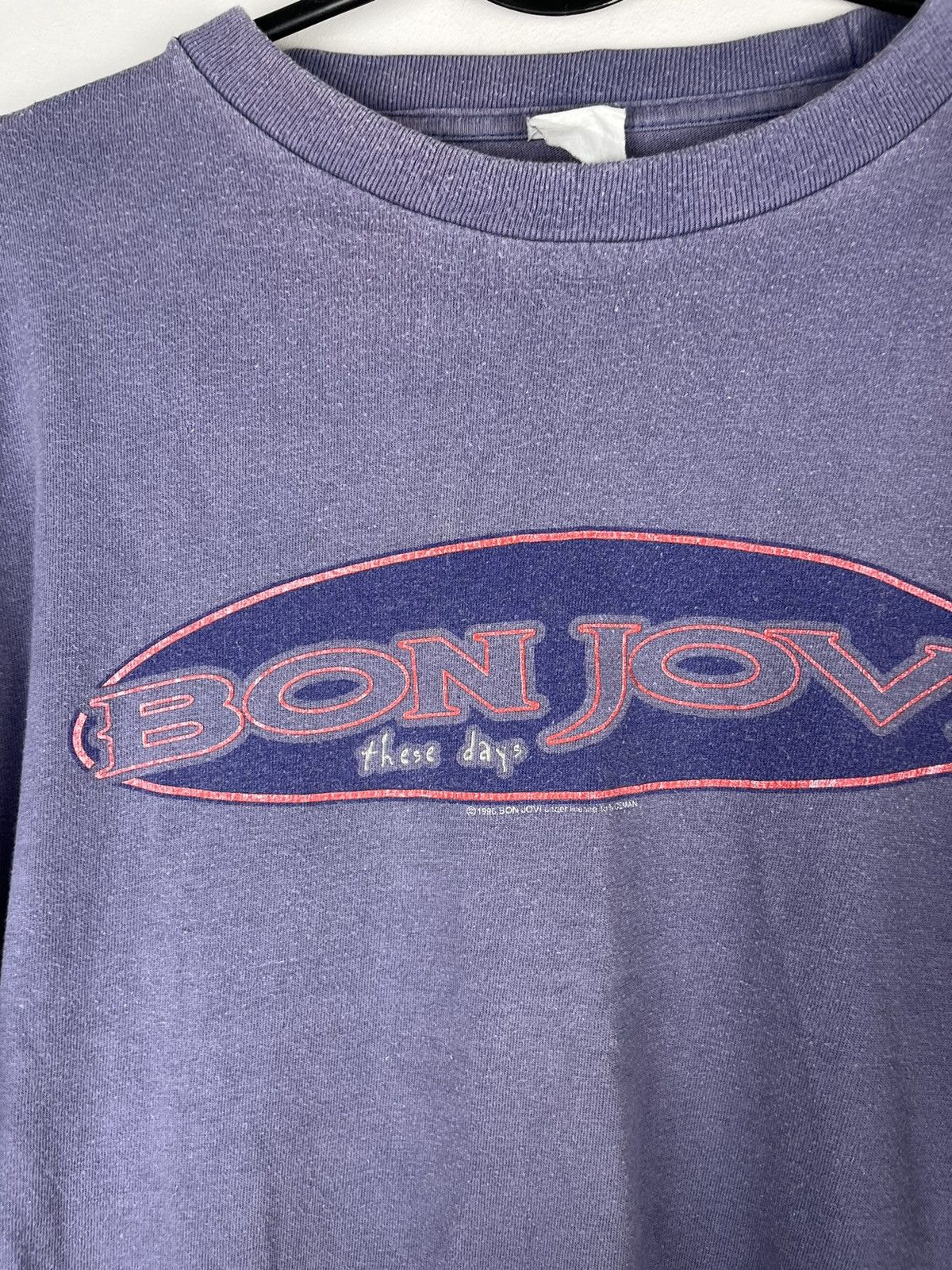 Band Tees × Bon Jovi × Vintage Vintage 1996 Bon Jovi These Days (Van Halen) Size US XL / EU 56 / 4 - 2 Thumbnail