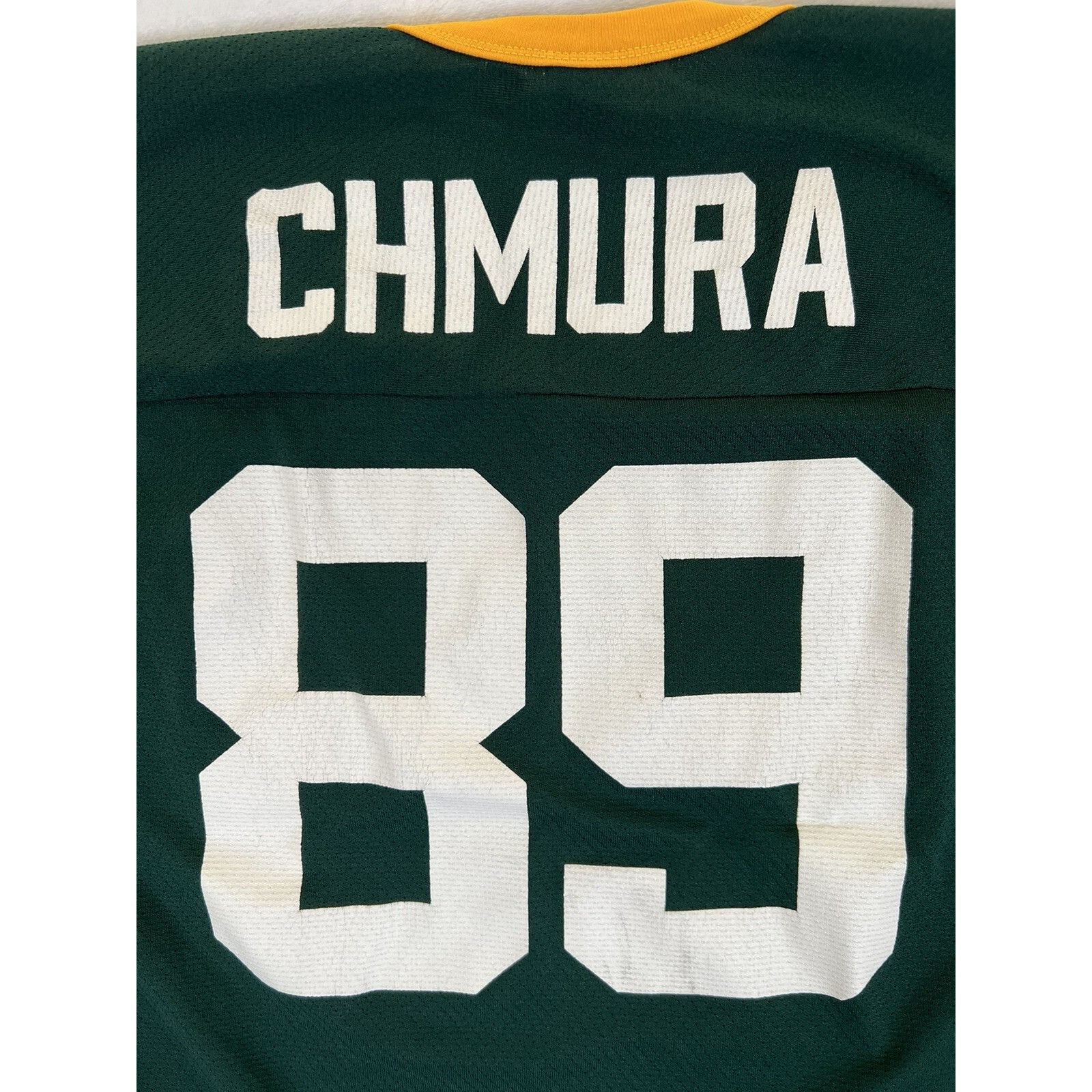 Logo 7 Vintage Green Bay Packers Jersey Size Large Mark Chmura #89 Size US L / EU 52-54 / 3 - 9 Thumbnail