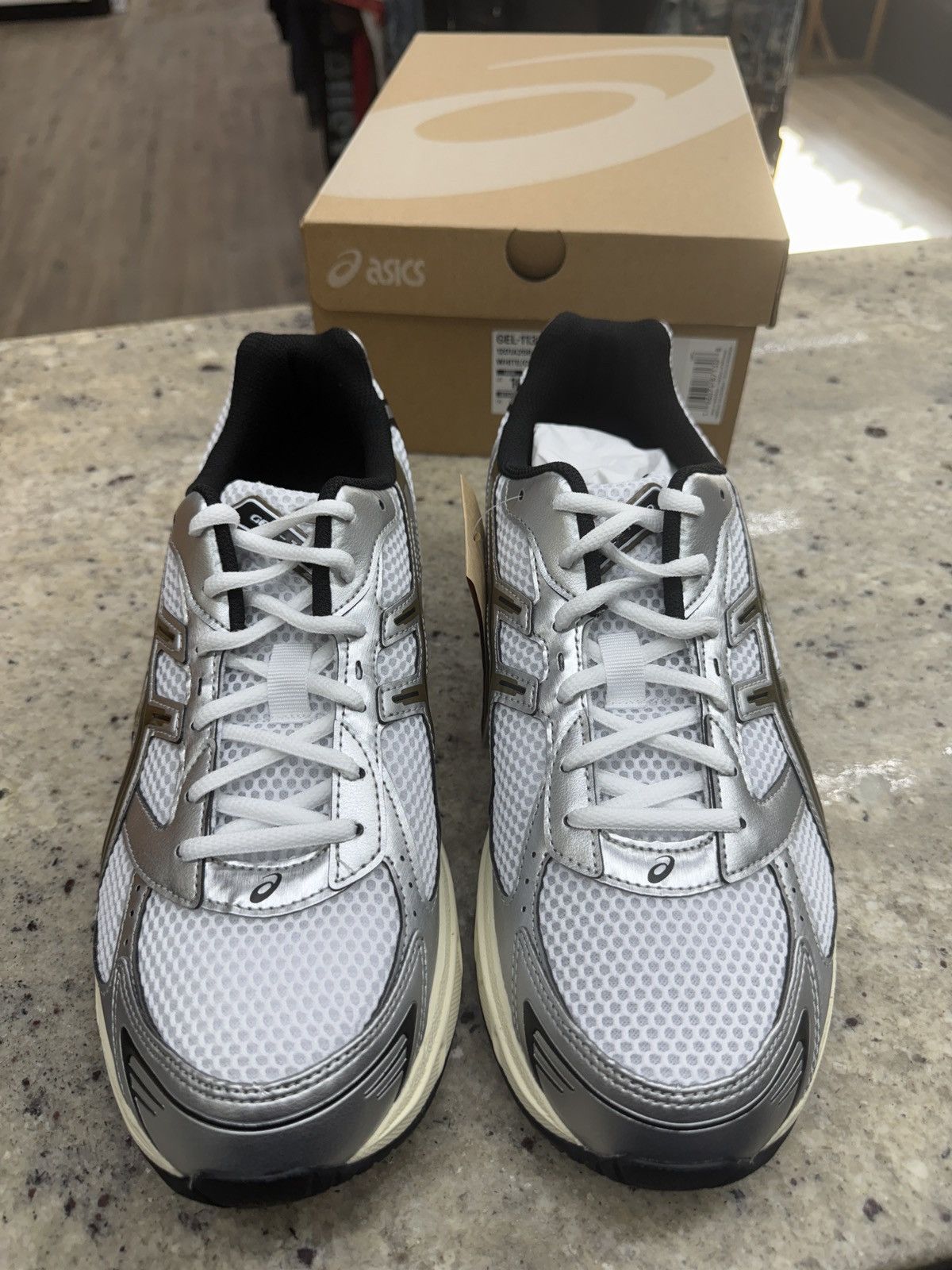 Asics Asics Gel-1130s White/Clay Canyon Size US 10.5 / EU 43-44 - 3 Thumbnail