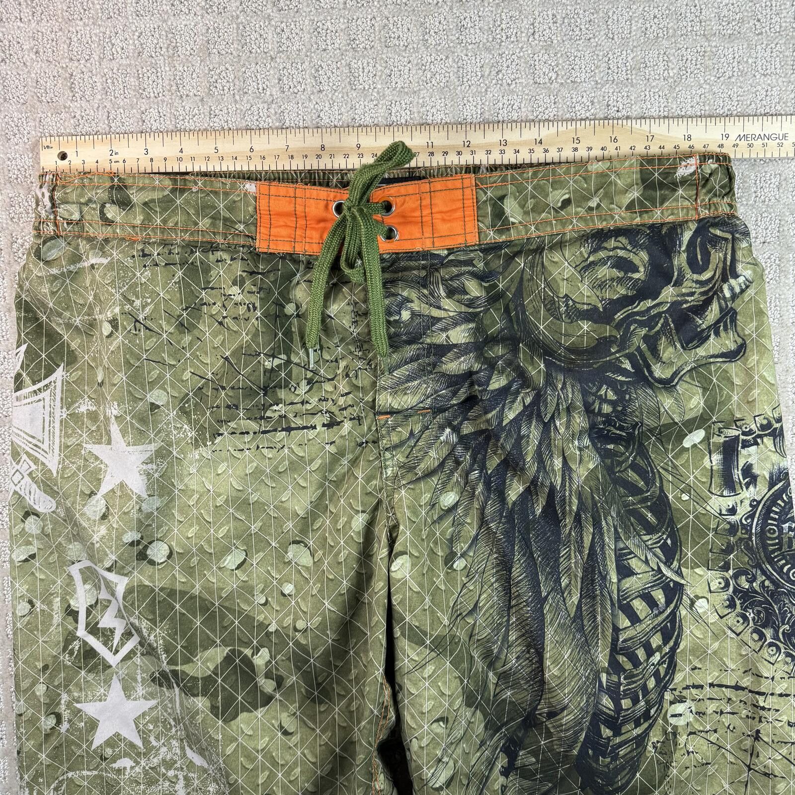 Other MMA Elite Camo Fight Shorts Skull Graphic Large Size US 34 / EU 50 - 4 Thumbnail