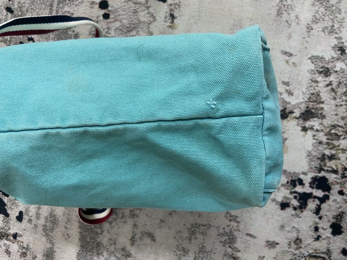 Fred Perry Fred Perry Canvas Tote Bag Teal / Tri-Color Strap Size ONE SIZE - 11 Thumbnail