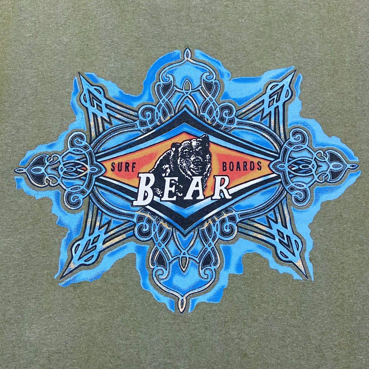 Vintage Rare‼️🔥Vintage Surfboard Bear Single Stitch T-Shirt Size US L / EU 52-54 / 3 - 6 Thumbnail