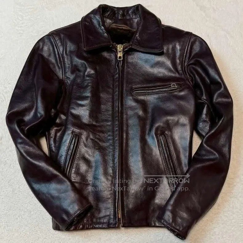 Schott 643EVS locomotive leather jacket