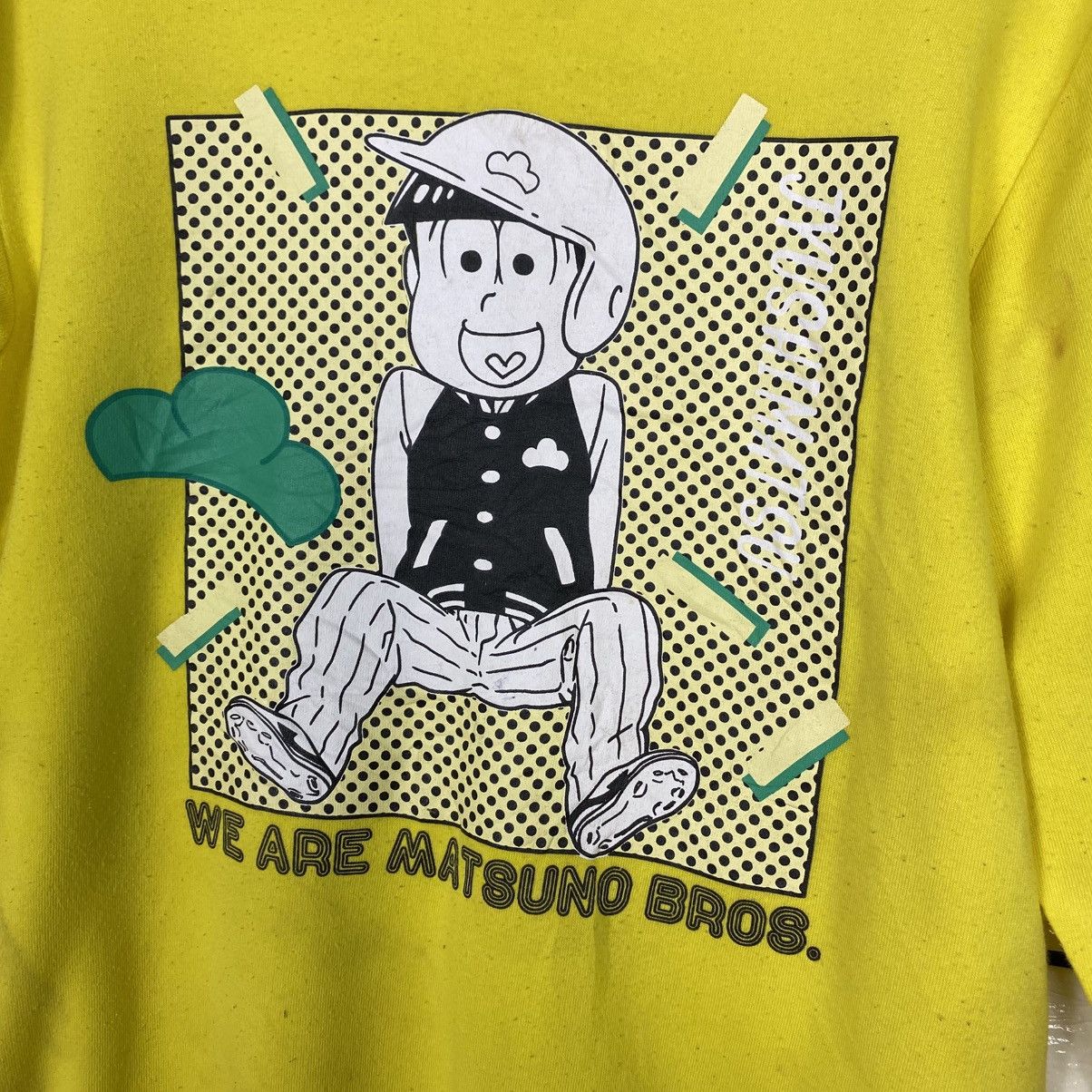 Japanese Brand 📌Vintage Sweatshirt Japan Cartoon Matsuno Bros Big Logo Size US M / EU 48-50 / 2 - 13 Thumbnail