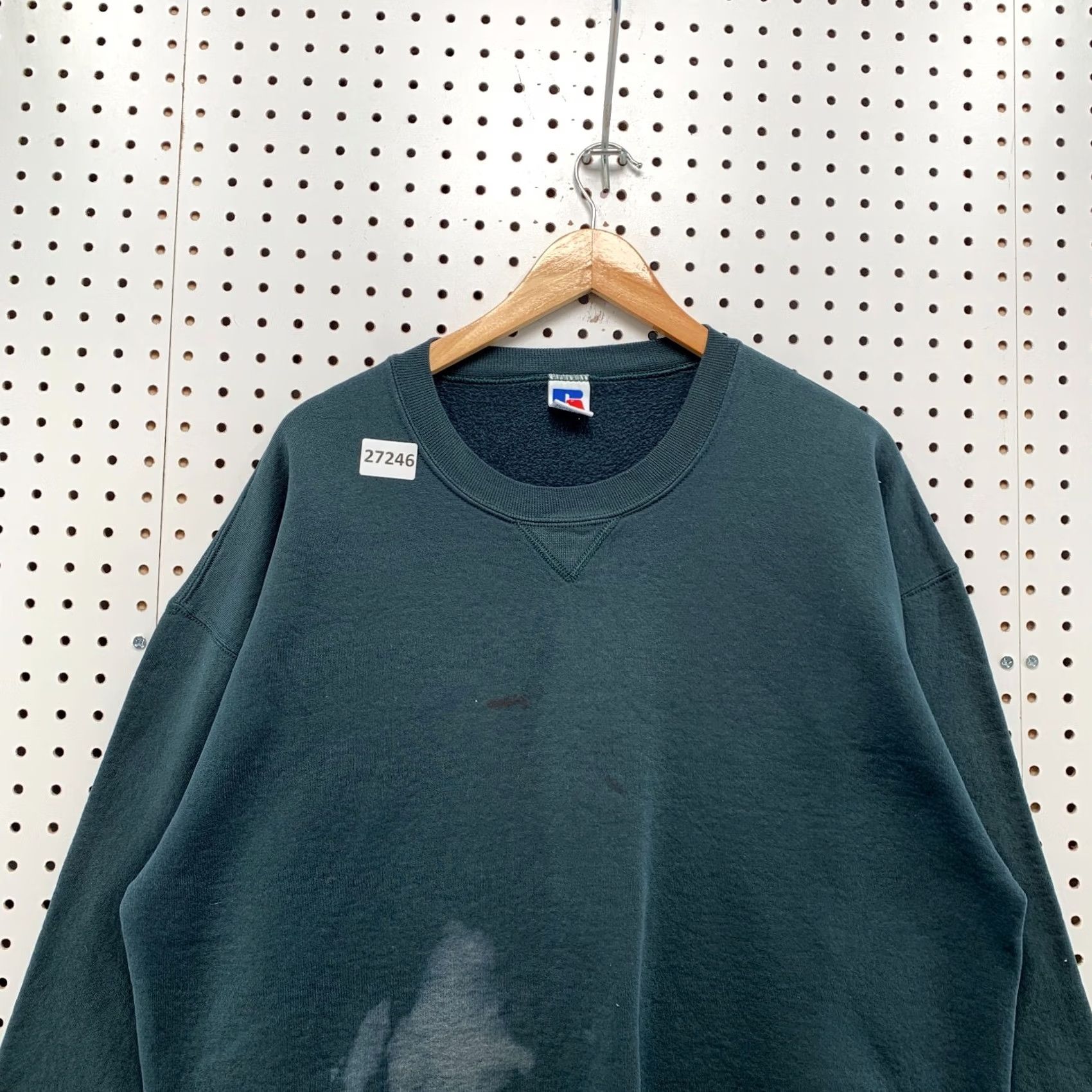 Russell Athletic VINTAGE Russell Athletic Sweatshirt Green Mens XLT USA Crewneck 90s Size US XL / EU 56 / 4 - 2 Thumbnail