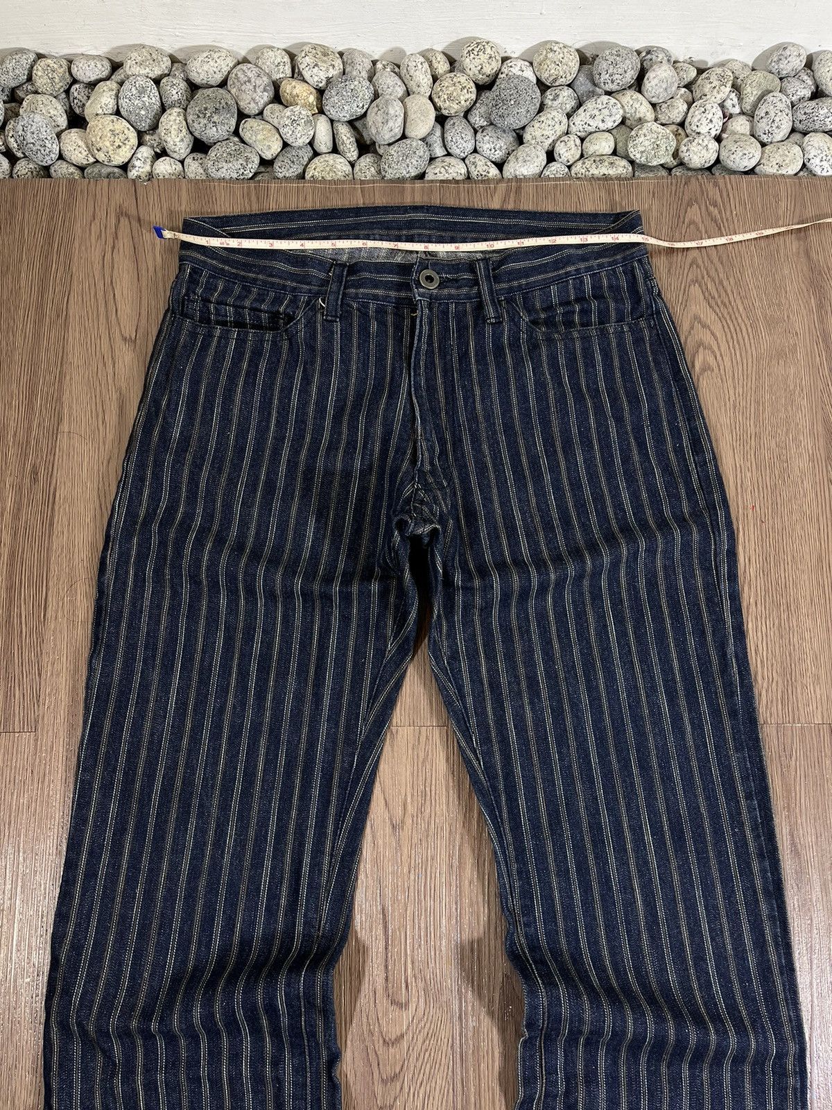 If Six Was Nine Edge Rupert Hickory Flare Denim Size US 30 / EU 46 - 9 Thumbnail