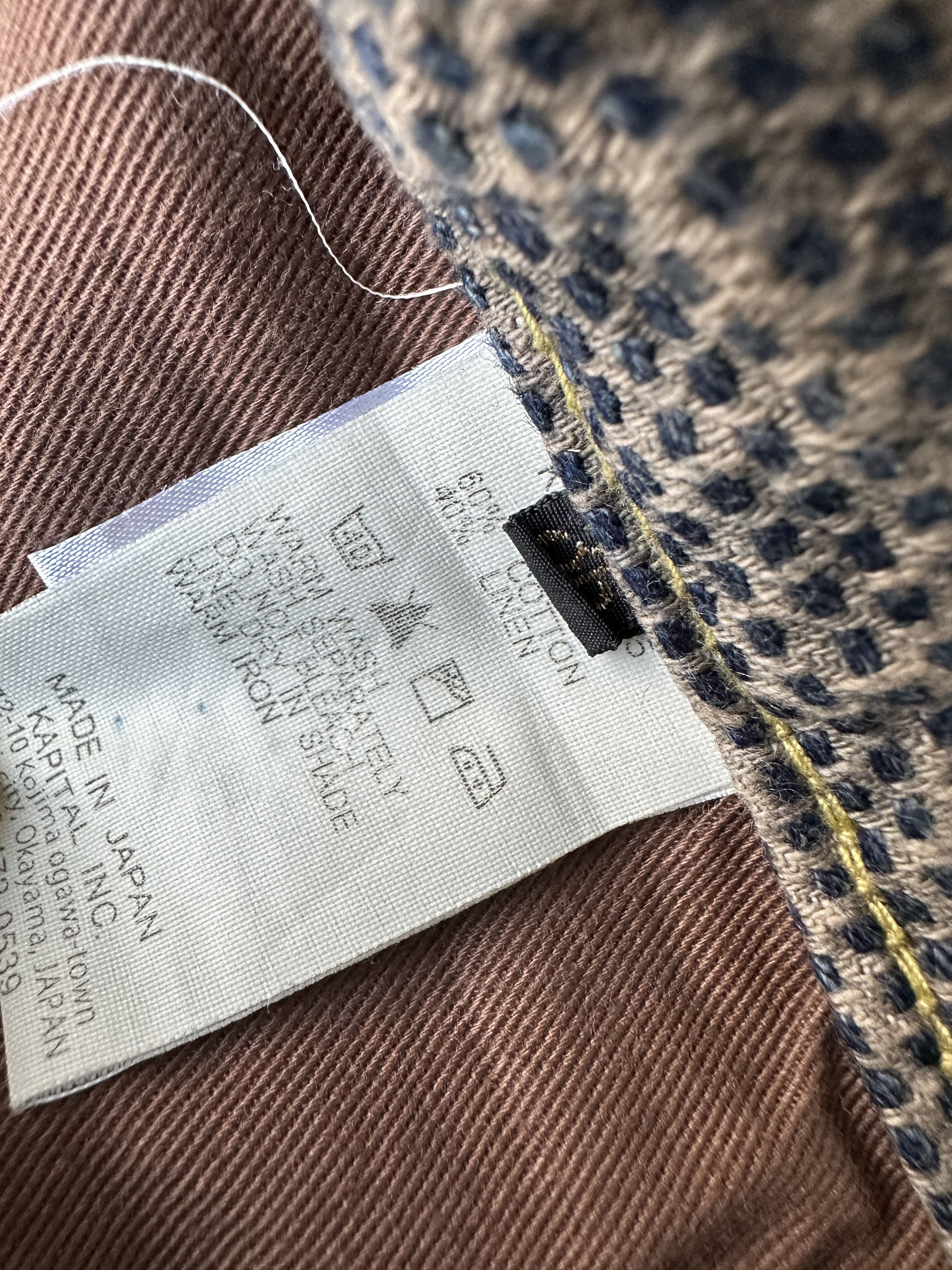 Kapital 2015 Kountry Buckle Back Boro Century Denim Patchwork Size US 34 / EU 50 - 20 Thumbnail