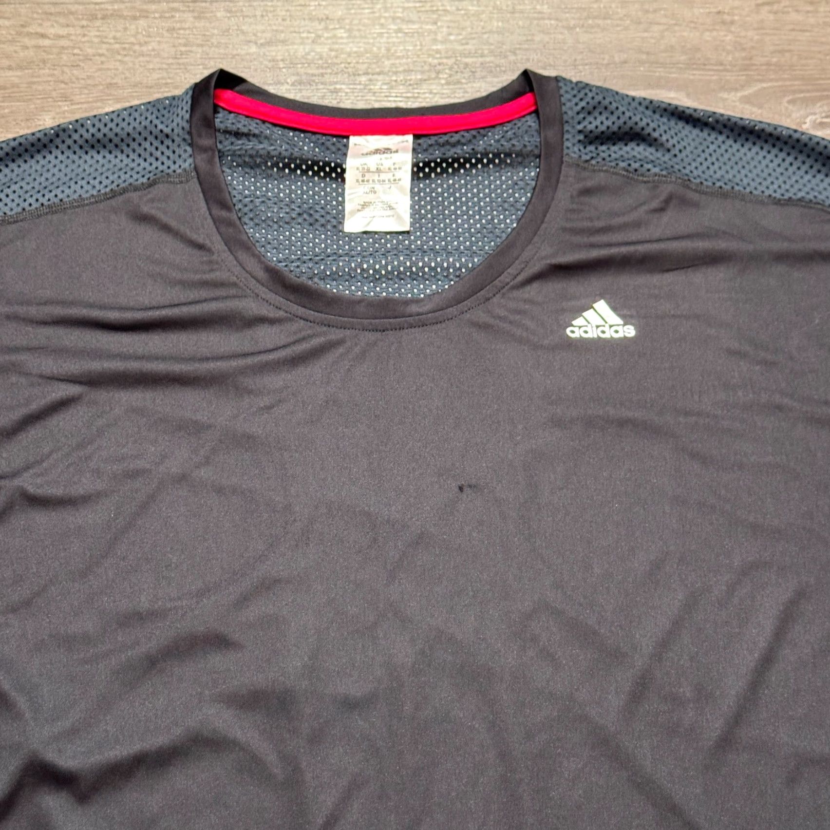 Adidas Adidas Shirt Women XL Black Athletic Training Gym Crewneck Polyester Tennis Size XL / US 12-14 / IT 48-50 - 2 Thumbnail