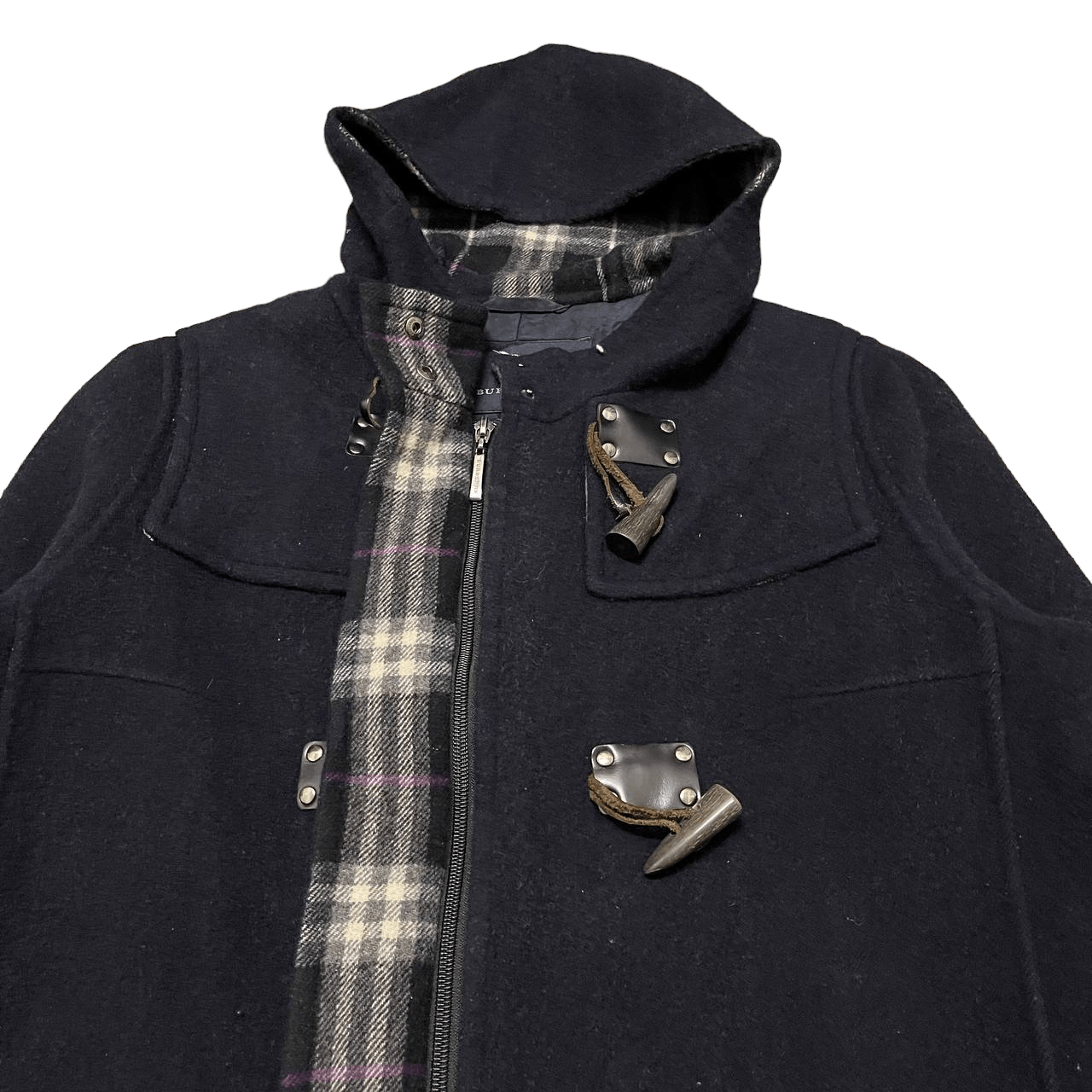 Burberry Vintage Burberry London Nova Check Wool Duffle Coat Size M / US 6-8 / IT 42-44 - 5 Thumbnail