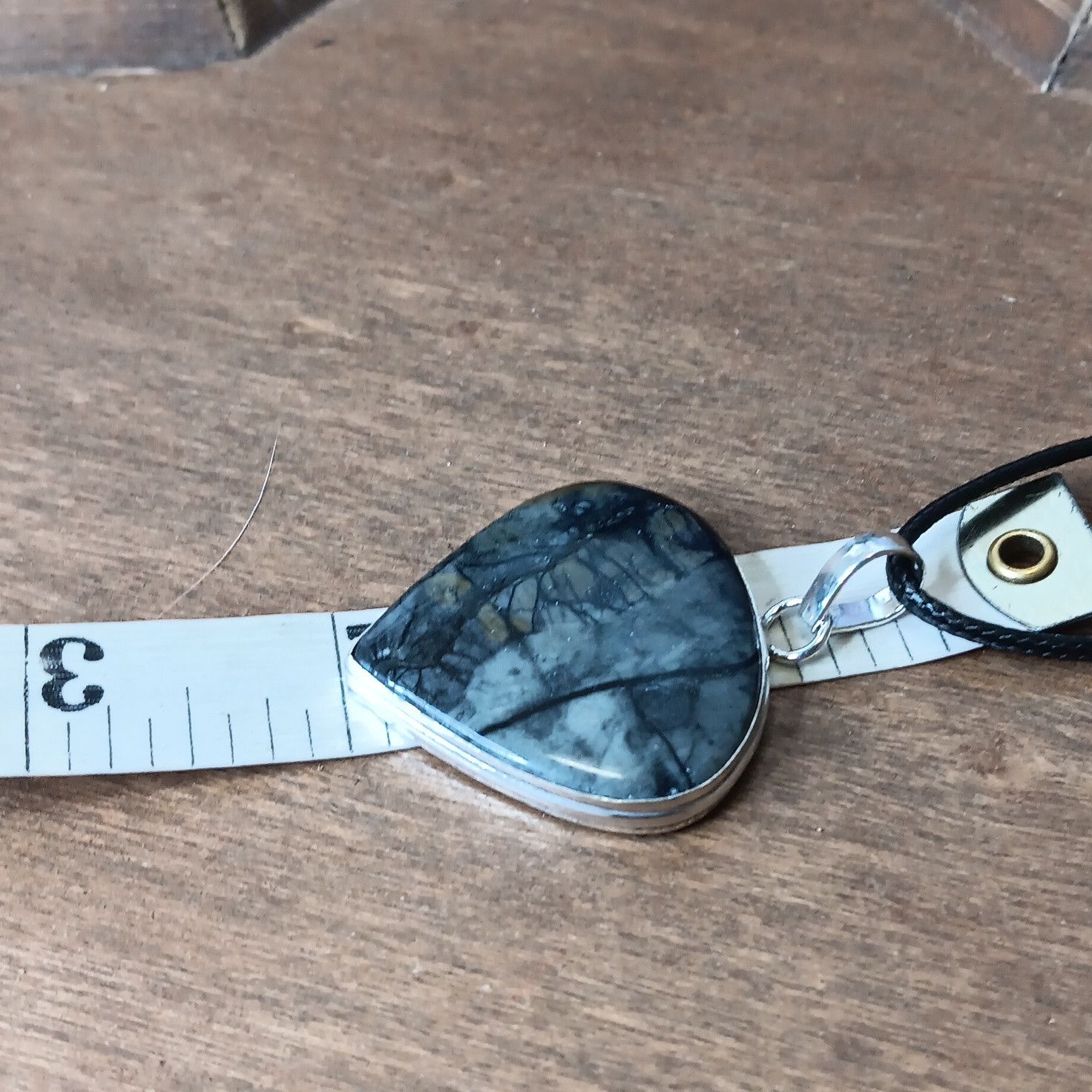 Other Picasso Jasper gemstone pendant necklace Size ONE SIZE - 3 Thumbnail