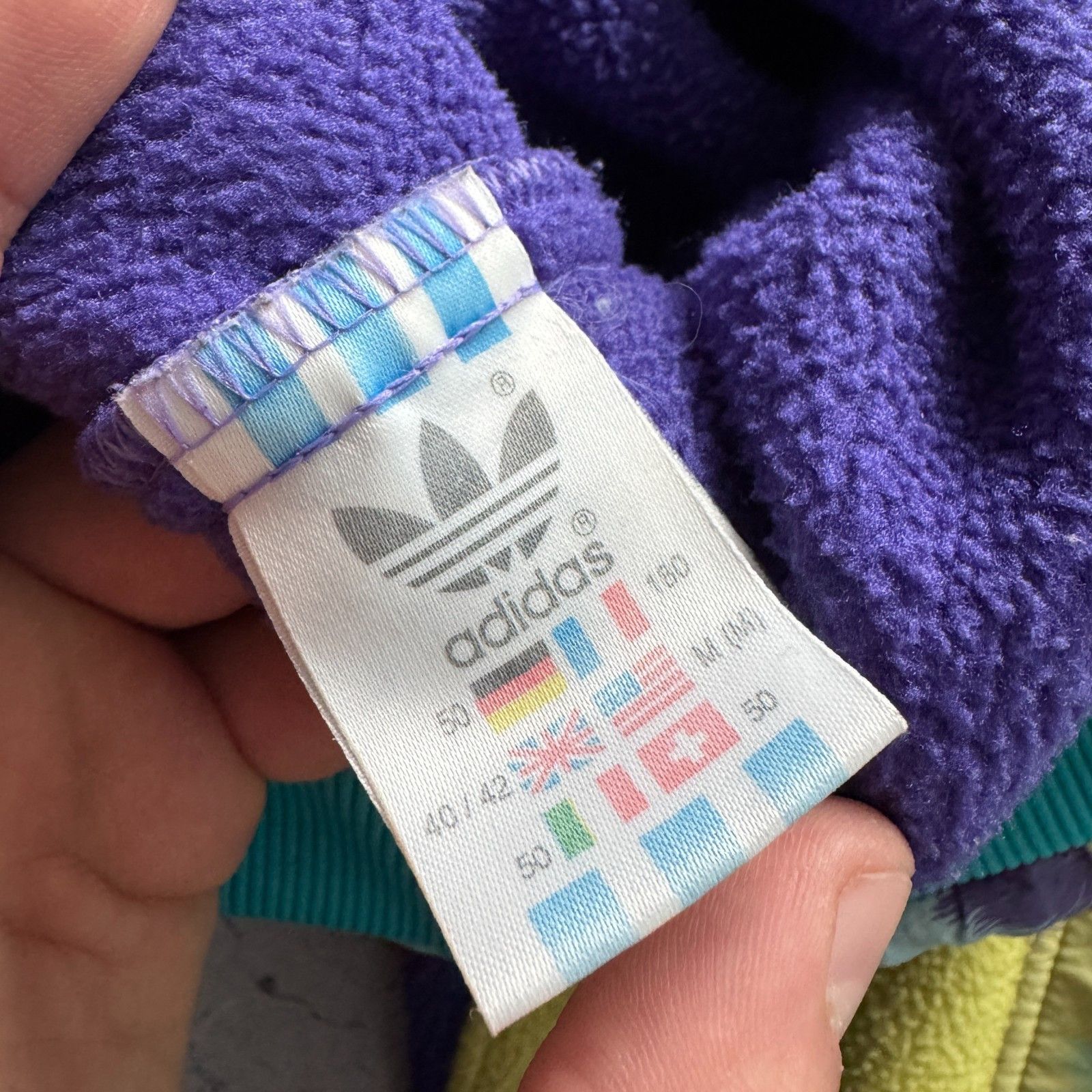 Adidas Vintage Adidas Trekking 90s Polarlite Fleece Outdoor Jacket Size US M / EU 48-50 / 2 - 9 Thumbnail