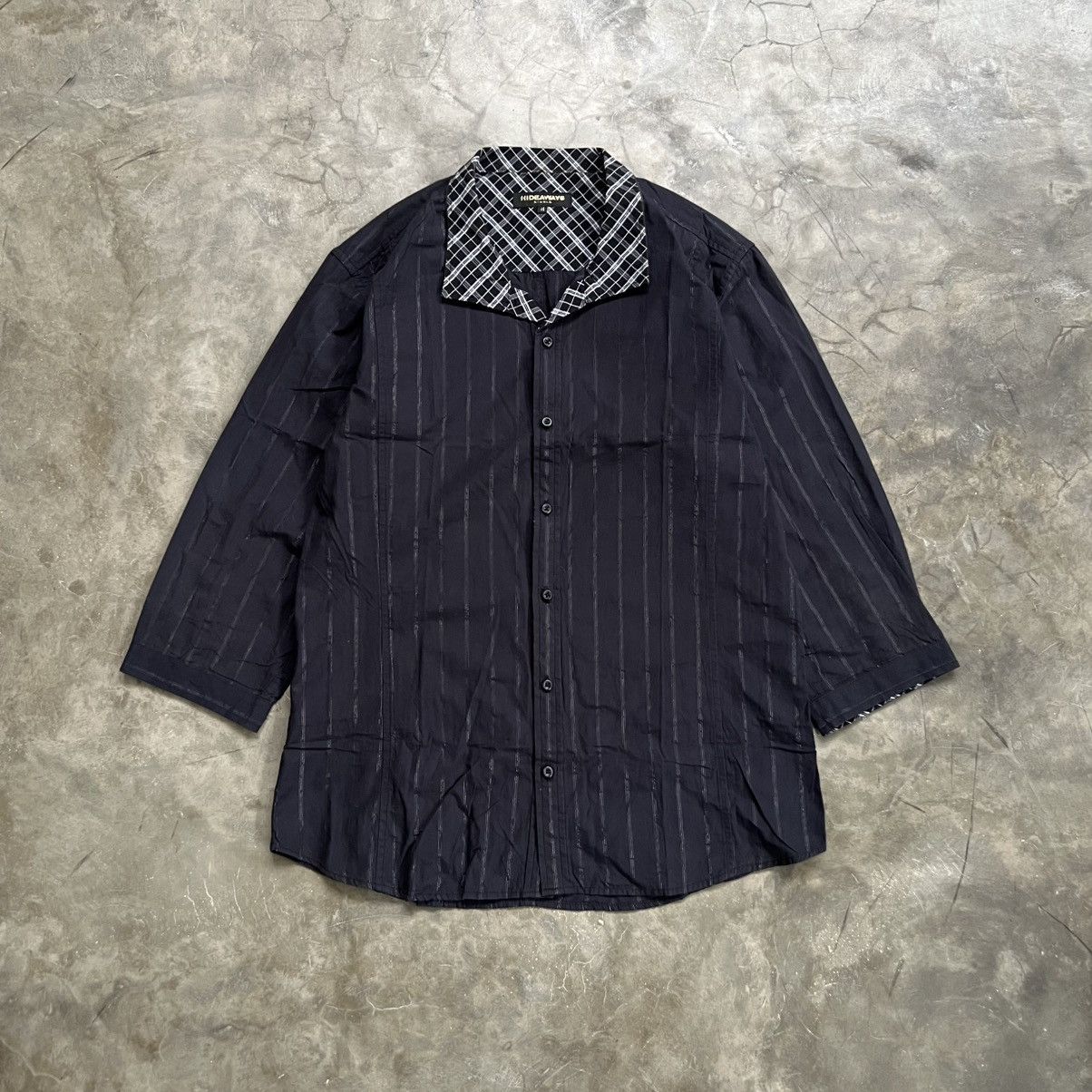 HIDEAWAYS 2000s Hideaways by Nicole Vkei Style Button Shirt Size US L / EU 52-54 / 3 - 1 Thumbnail