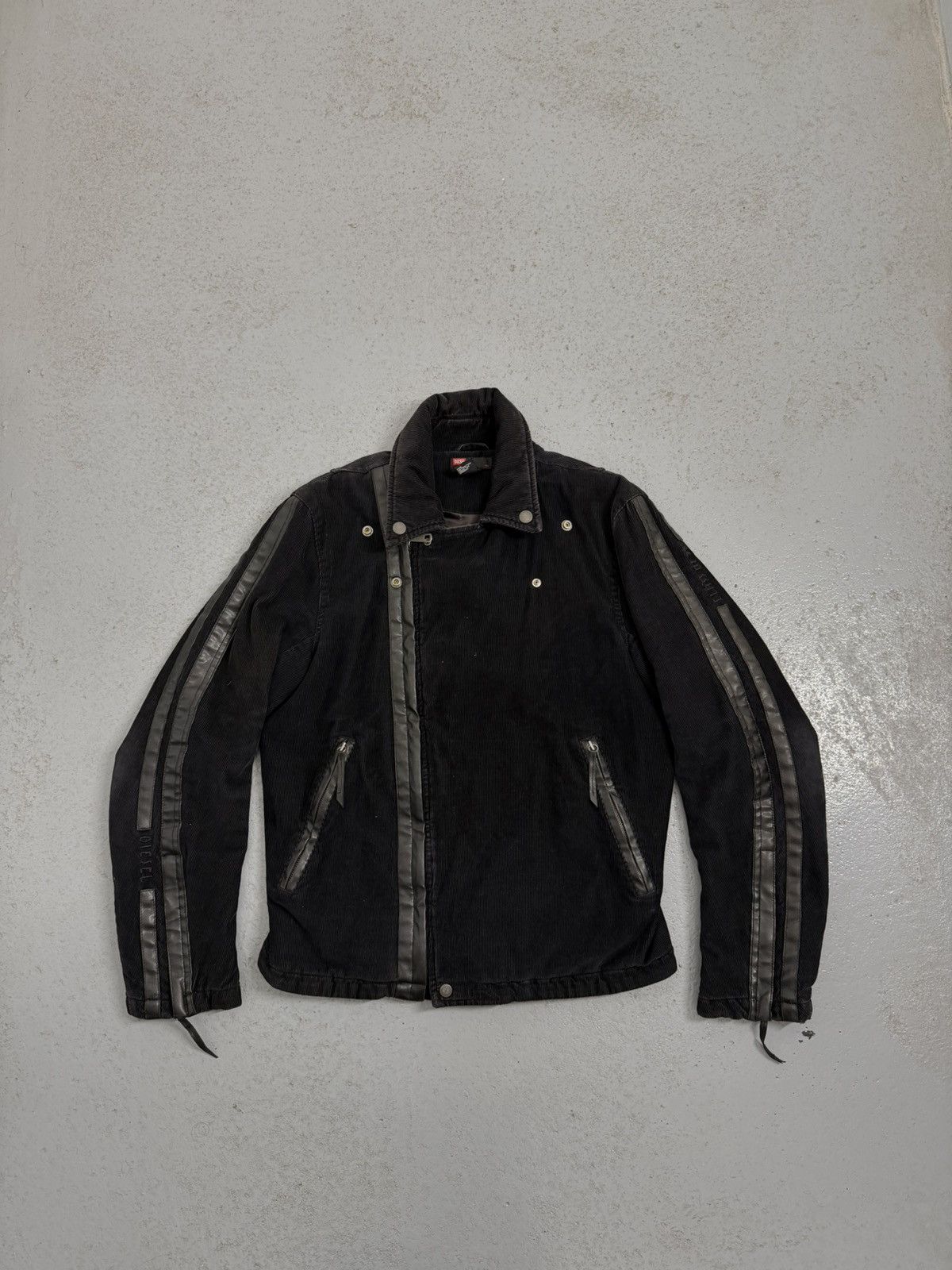 Diesel Vintage 00s Velvet Iconic Class of 78 Jacket Size US M / EU 48-50 / 2 - 1 Thumbnail