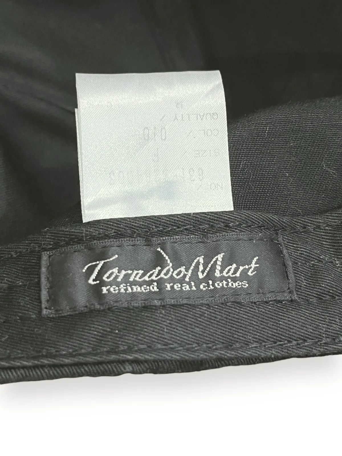 Tornado Mart VERYRARE🔥90’s TORNADO MART Bold Embroidery Spellout Dad Hat Size ONE SIZE - 12 Thumbnail