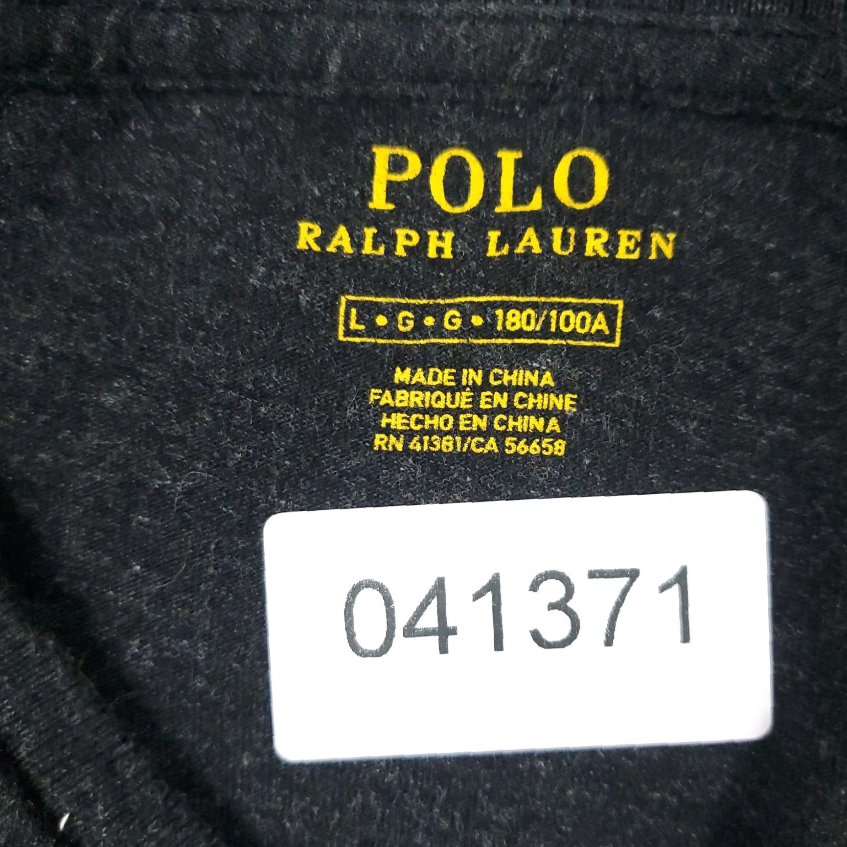 Ralph Lauren Ralph Lauren T-Shirt Mens Large Gray Casual Short Sleeve Crew Neck Size US L / EU 52-54 / 3 - 7 Thumbnail