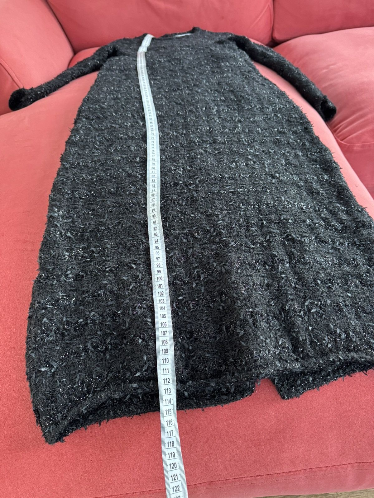 Balenciaga Balenciaga New wool midi dress, black, size S Size S / US 4 / IT 40 - 3 Thumbnail