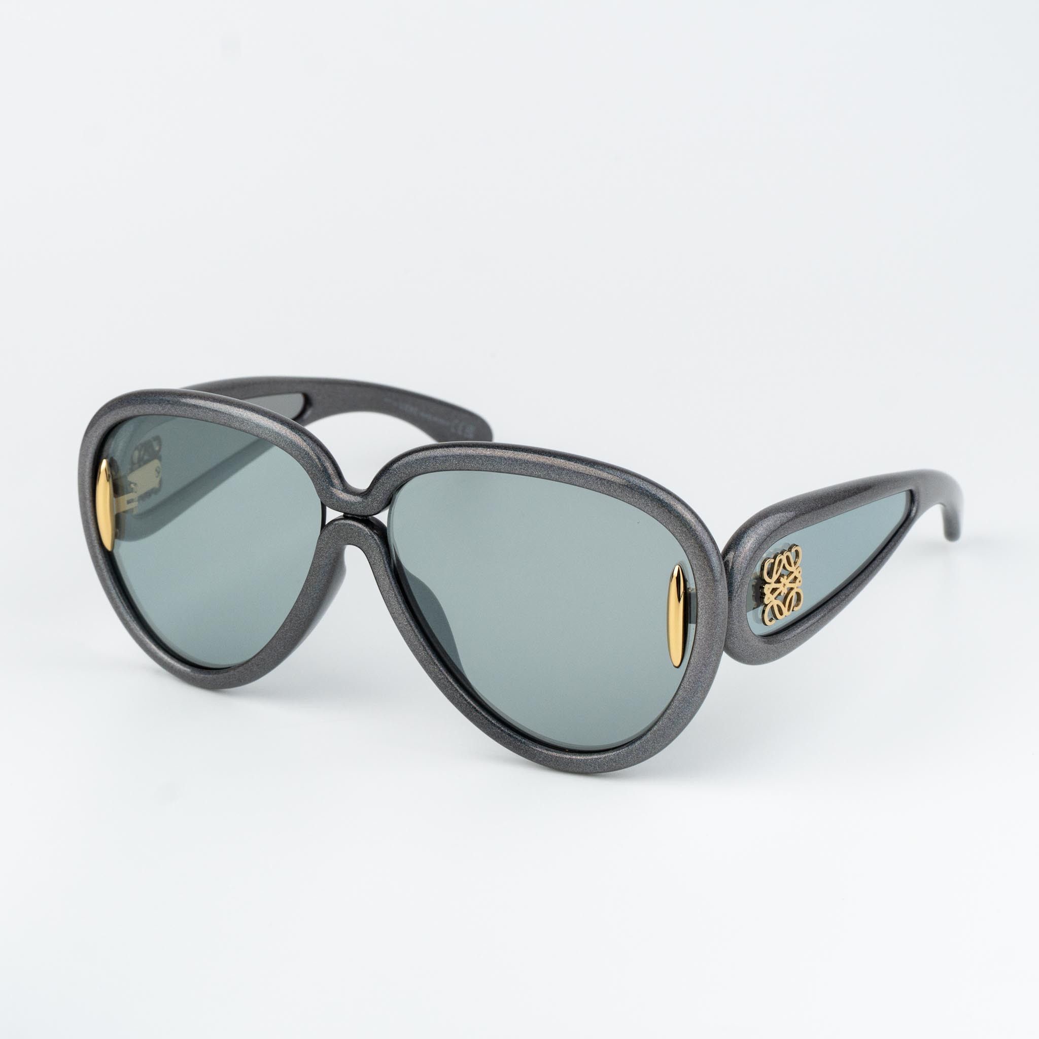 Loewe X PAULA\'S IBIZA LW40108I Sunglasses – Metallic Grey | Model LW40108I 05X Loewe x Paula main image 3