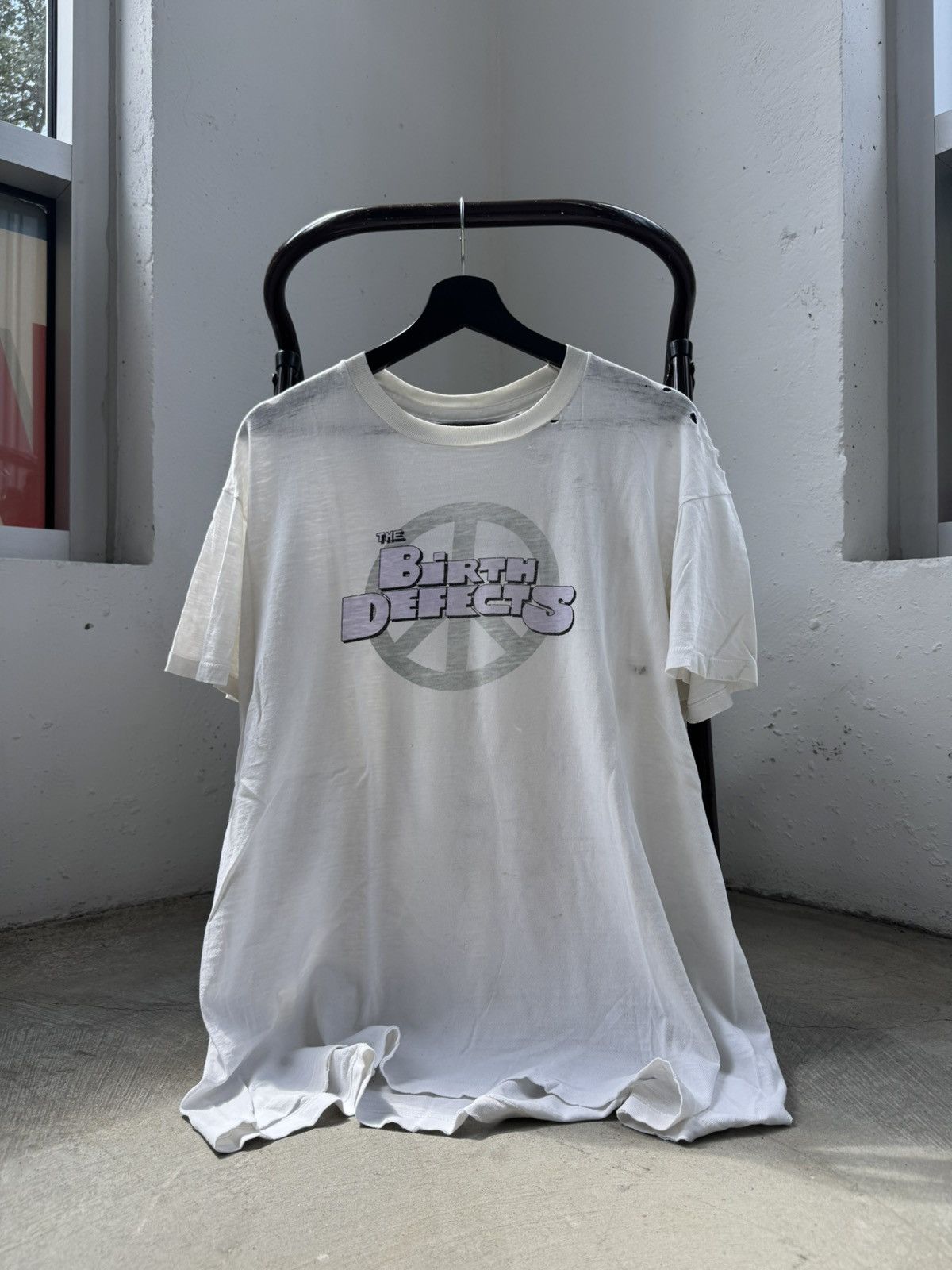 Band Tees Vintage 90s Thrashed The Birth Defects Archival Band Tee Size US L / EU 52-54 / 3 - 1 Thumbnail