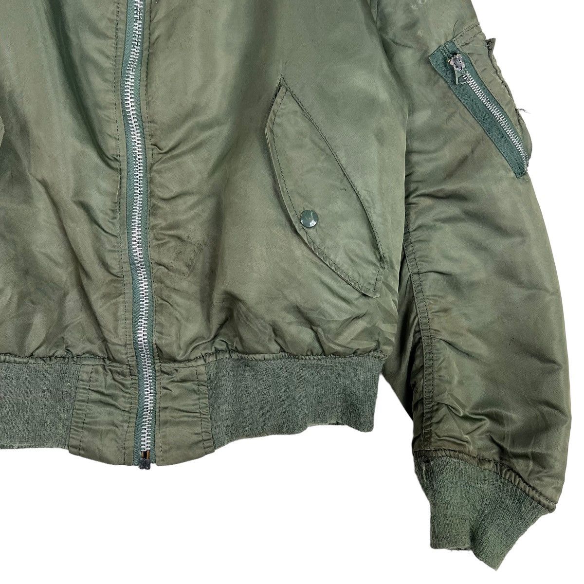 Alpha Industries 🔥 RIOT RIOT VINTAGE MA1 ALPHA REVERSIBLE BOMBER JACKET Size US L / EU 52-54 / 3 - 5 Thumbnail