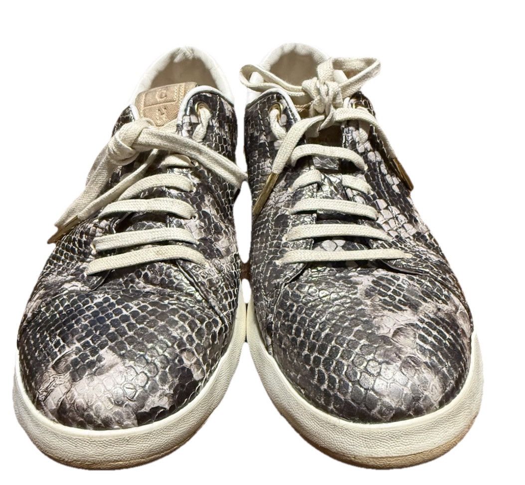 Cole Haan Women’s Cole Haan Embossed Snake-Print Leather Shoes 7.5 Size US 7.5 / IT 37.5 - 6 Thumbnail