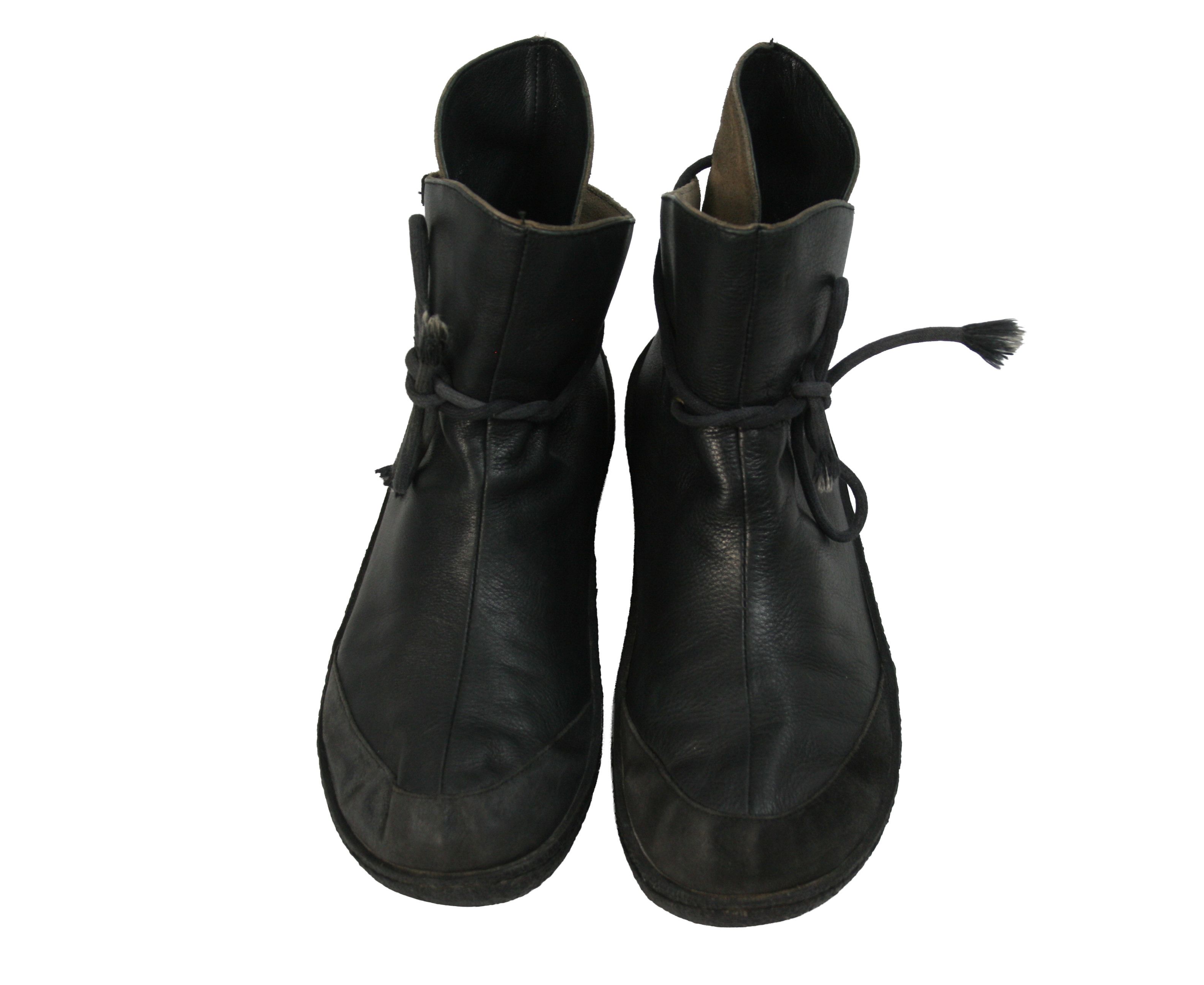 Camper 00S Goblin Grunge Leather Low Boots Vintage Size US 10 / IT 40 - 6 Thumbnail