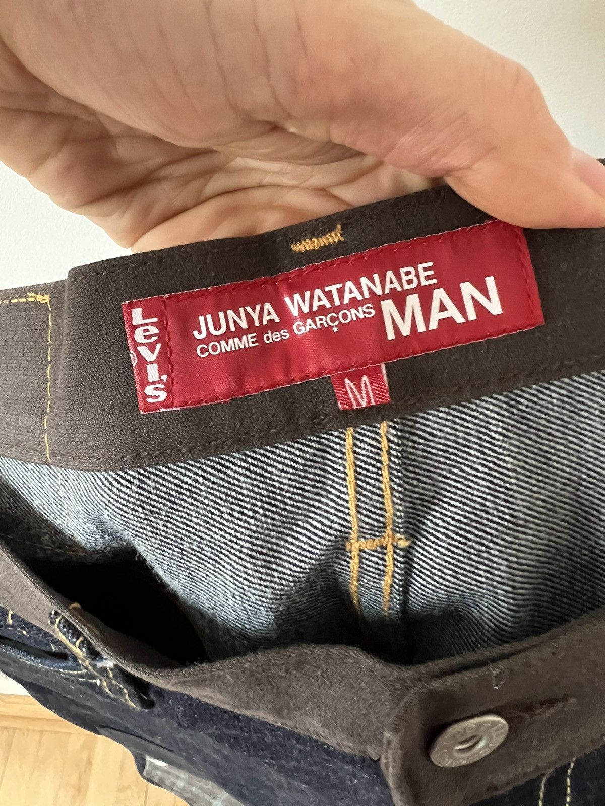 Comme des Garcons × Junya Watanabe × Levi's Junya Watanabe x Levi's Patchwork Size US 33 - 6 Thumbnail