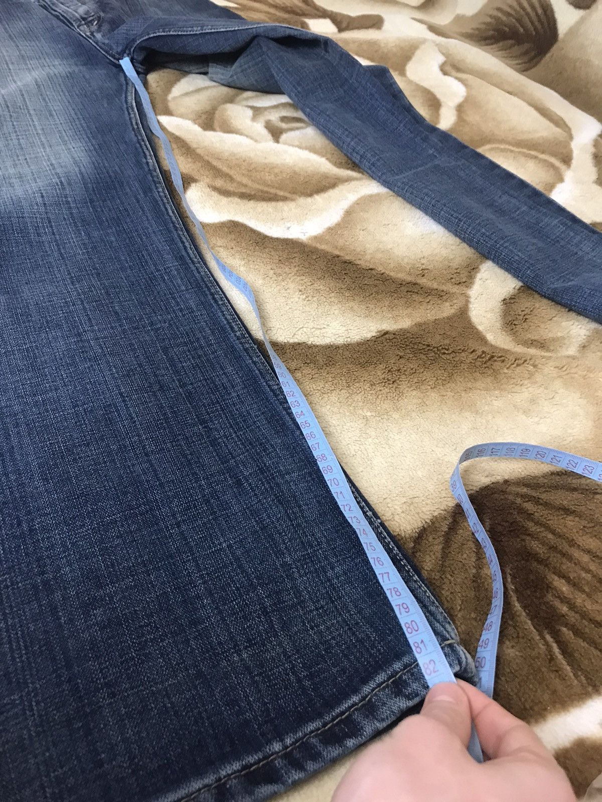 Diesel 🔥 Rare Diesel Washed Faded Denim Y2K Baggy Pants Japan Jeans Size US 32 / EU 48 - 17 Thumbnail