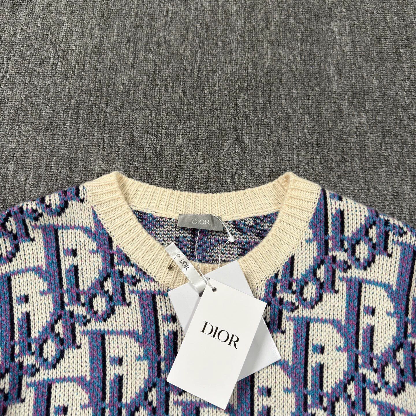 Dior Dior Stussy collaboration all-over print sweater Size US M / EU 48-50 / 2 - 5 Thumbnail