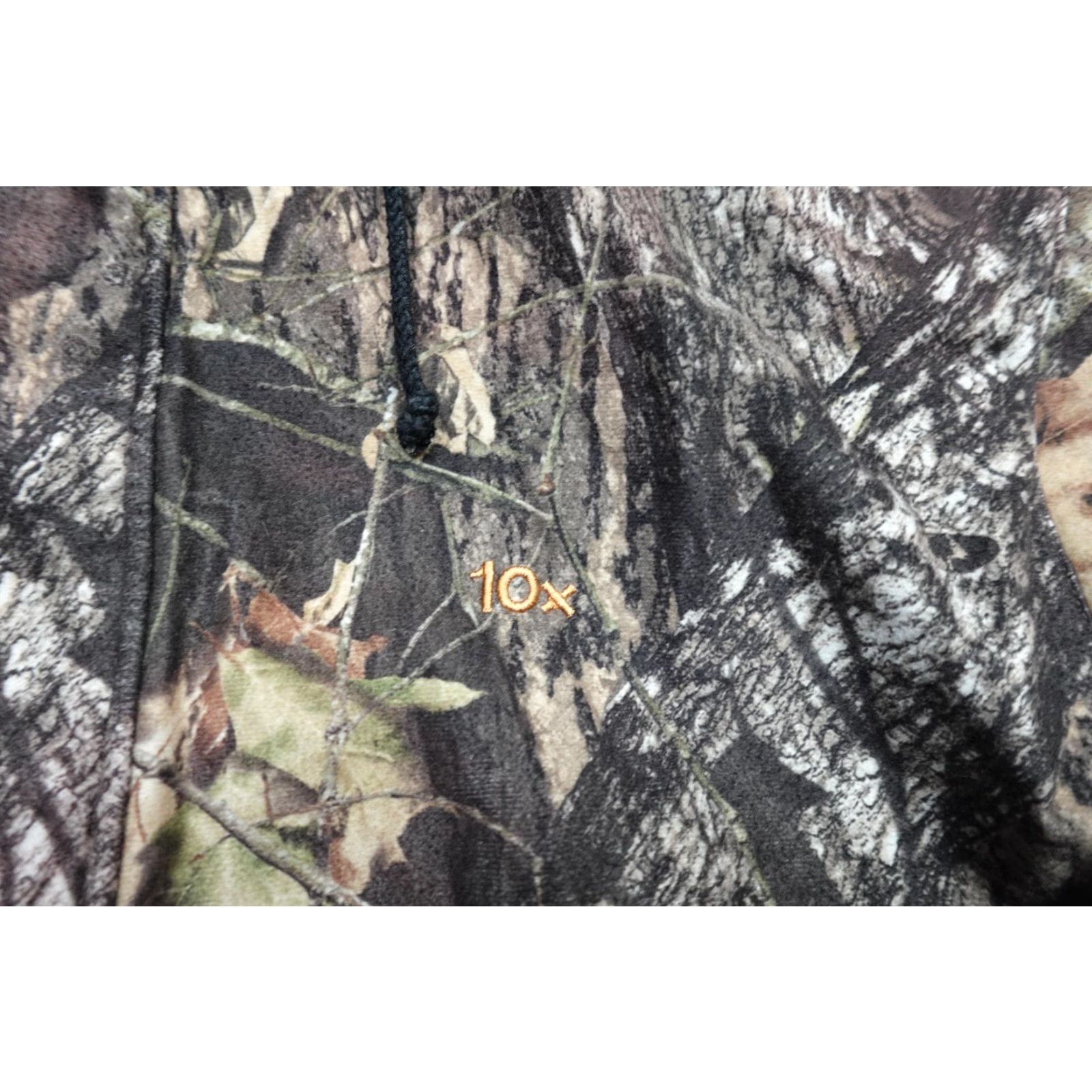 Vintage 10X Hunting Jacket Hoodie 2XL Brown Mossy Oak Camouflage Insulated Fleece Puffer Jacket Mens Regular Zip Size US XXL / EU 58 / 5 - 2 Thumbnail