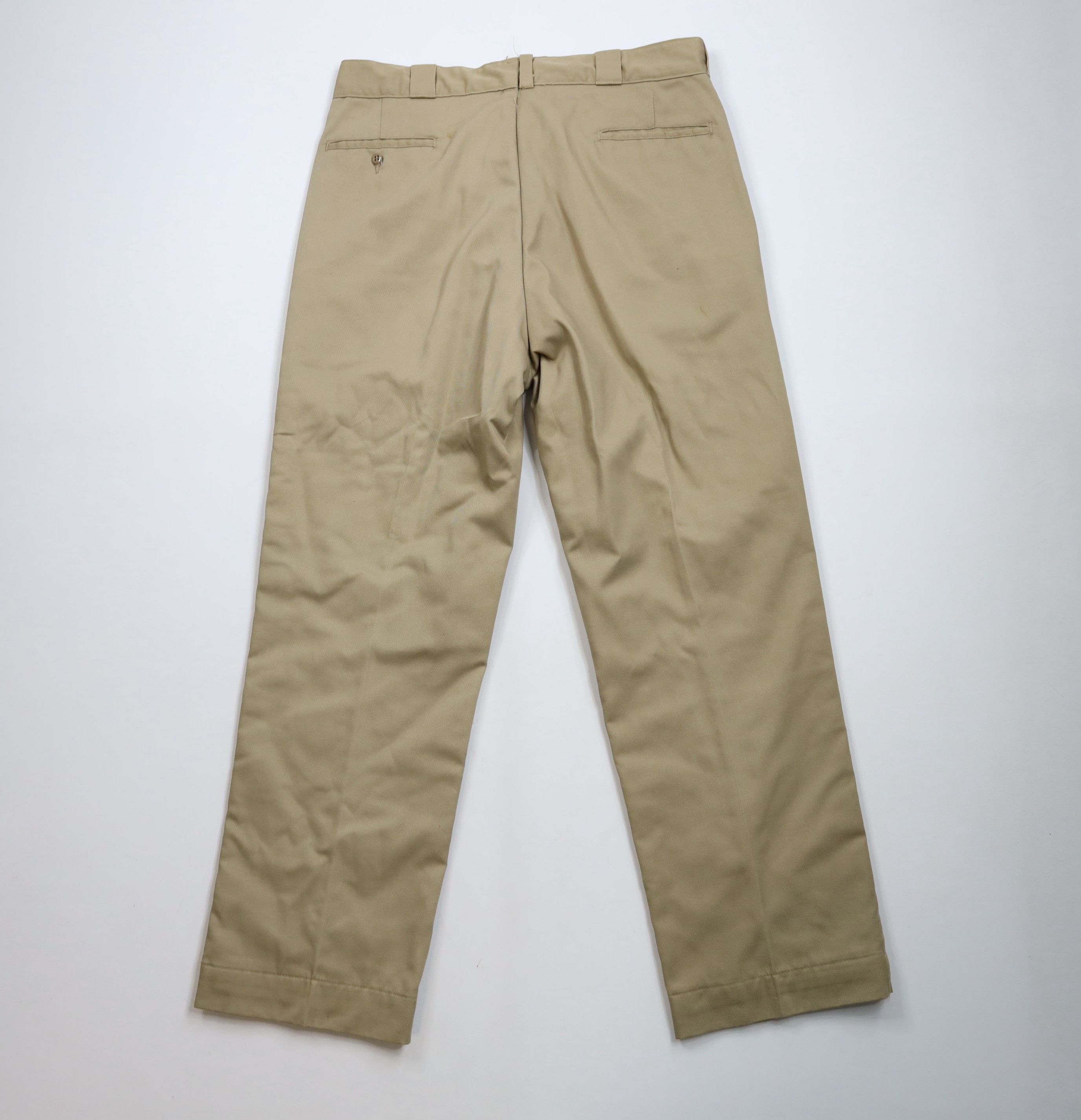 L.L. Bean × Vintage Vintage 70s LL Bean Lined Wide Leg Work Pants Beige USA Size US 36 / EU 52 - 11 Thumbnail