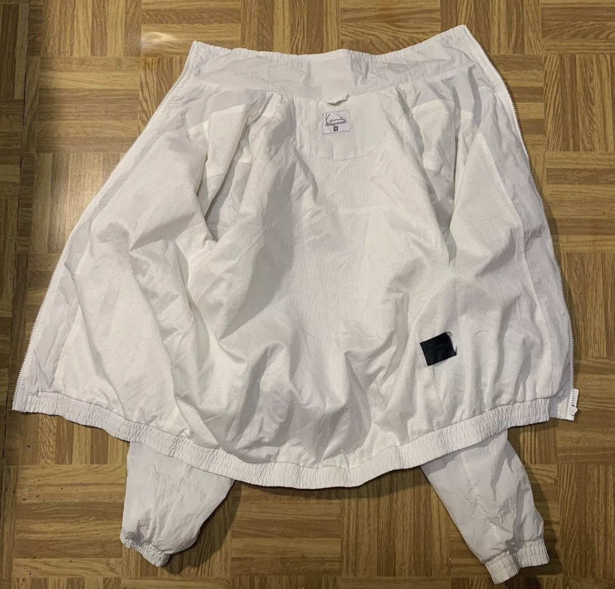 Karl Kani Karl Kani Track Jacket White Size L Men Embroidered Size US L / EU 52-54 / 3 - 3 Thumbnail
