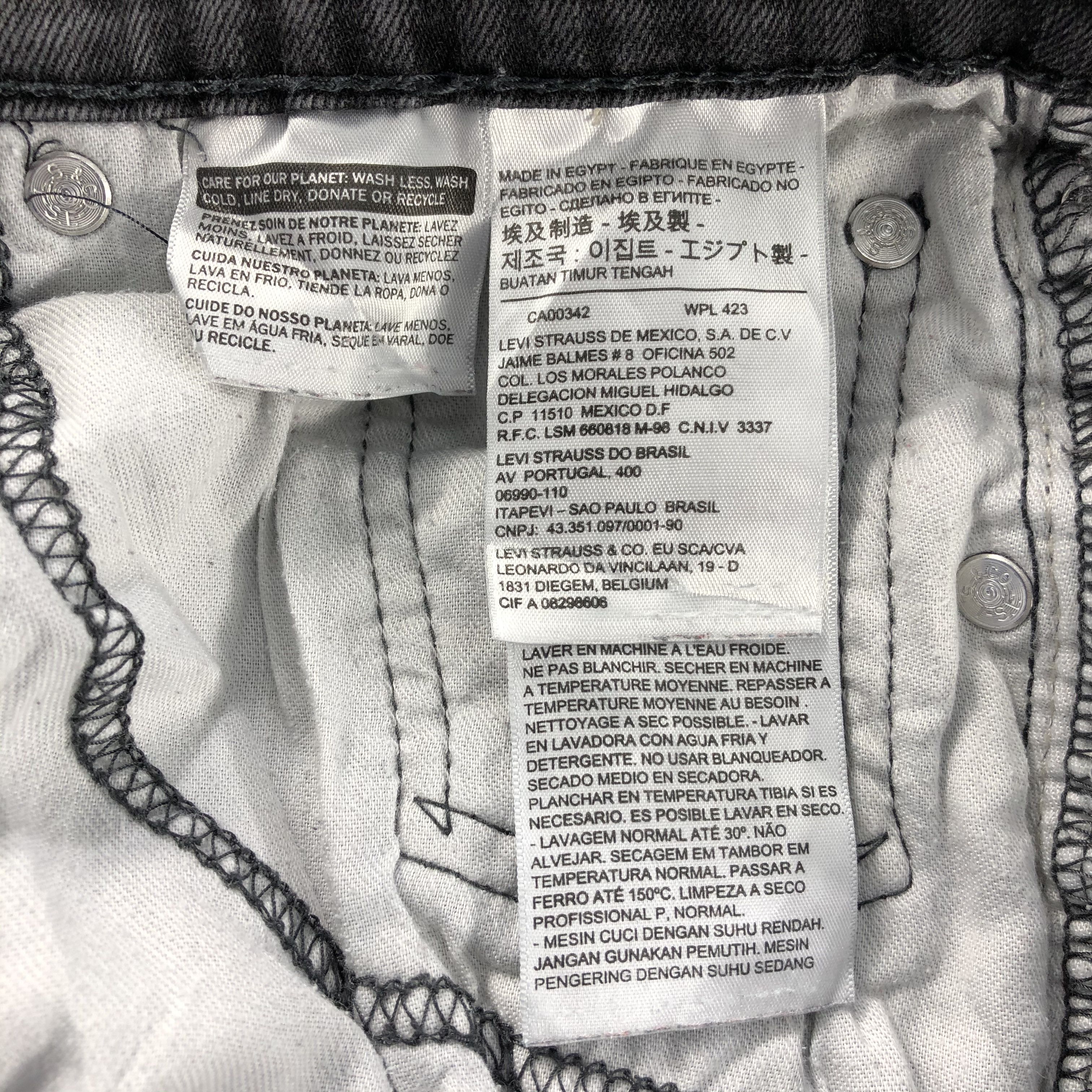 Levi's Vintage Distress Levis 502 Earth Tone Jeans-J1204 Size US 32 / EU 48 - 10 Thumbnail