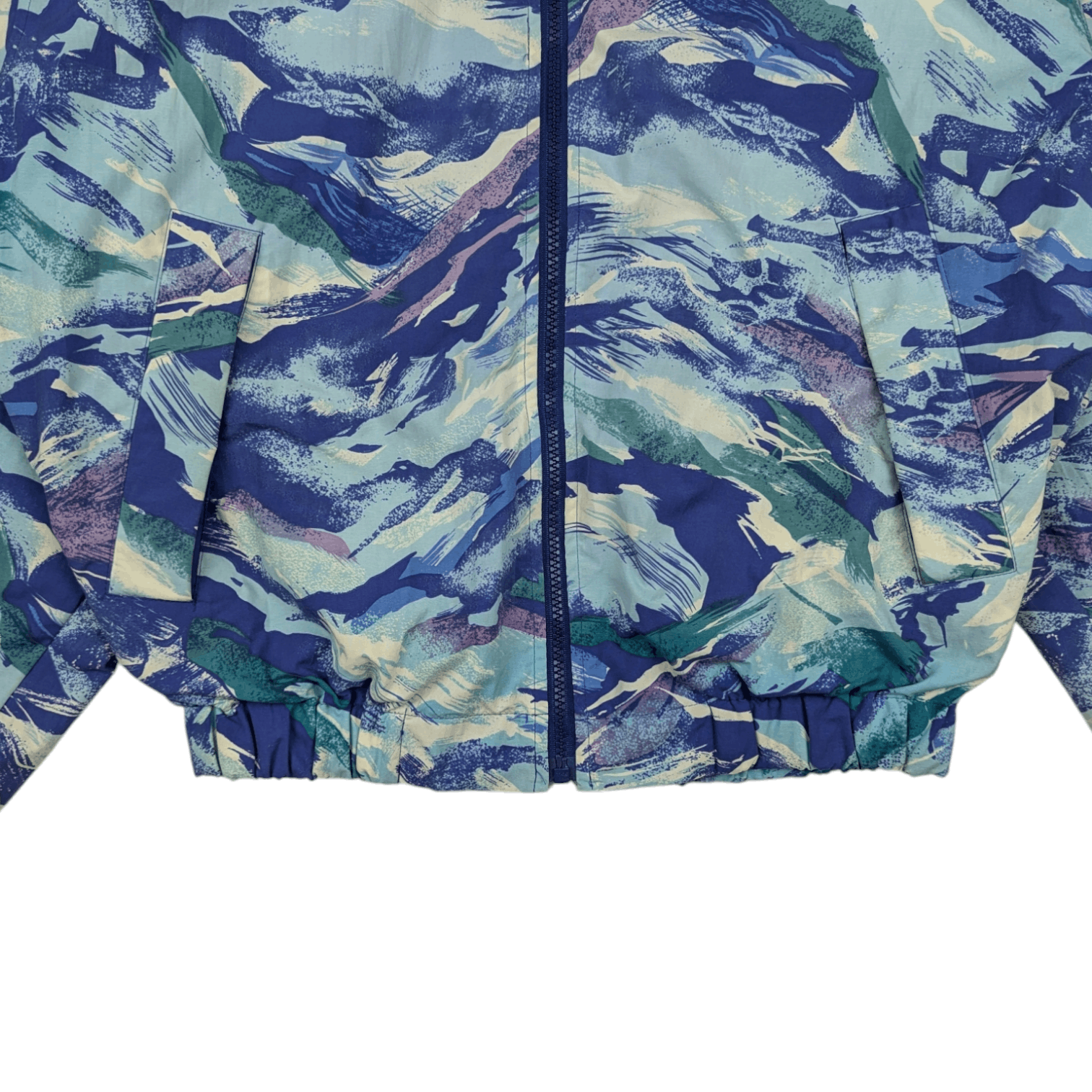 Helly Hansen × Vintage Vintage HELLY HANSEN Monogram Full Print Windbreaker Jacket Size US M / EU 48-50 / 2 - 5 Thumbnail