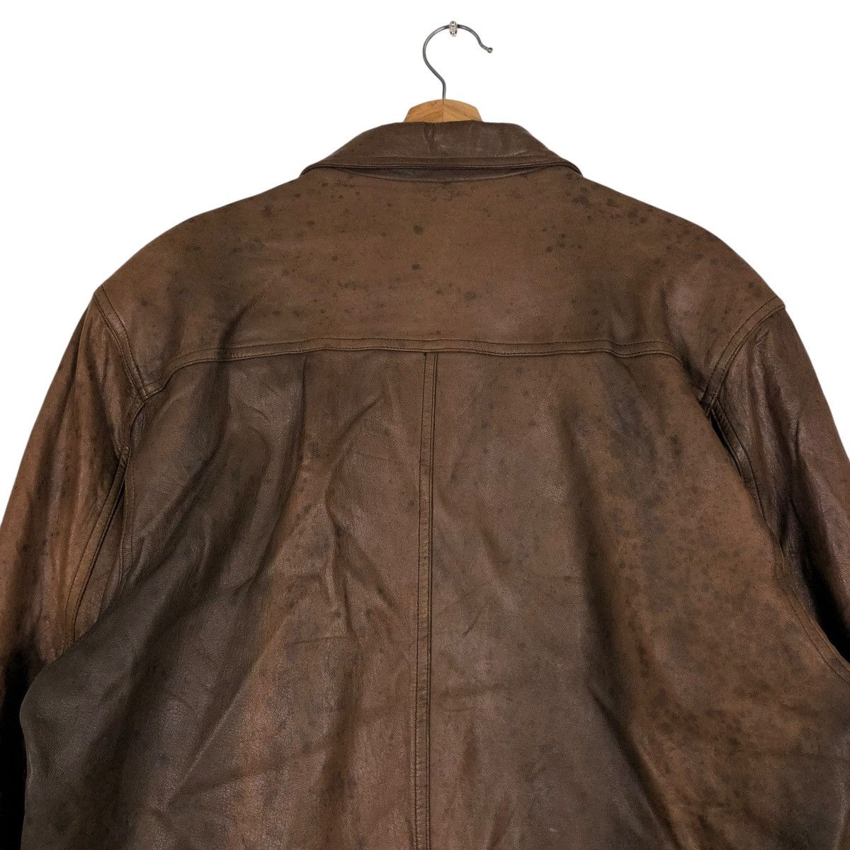 Lancel 🔥VINTAGE BIKER LEATHER JACKET LANCEL PARIS Size US M / EU 48-50 / 2 - 11 Thumbnail