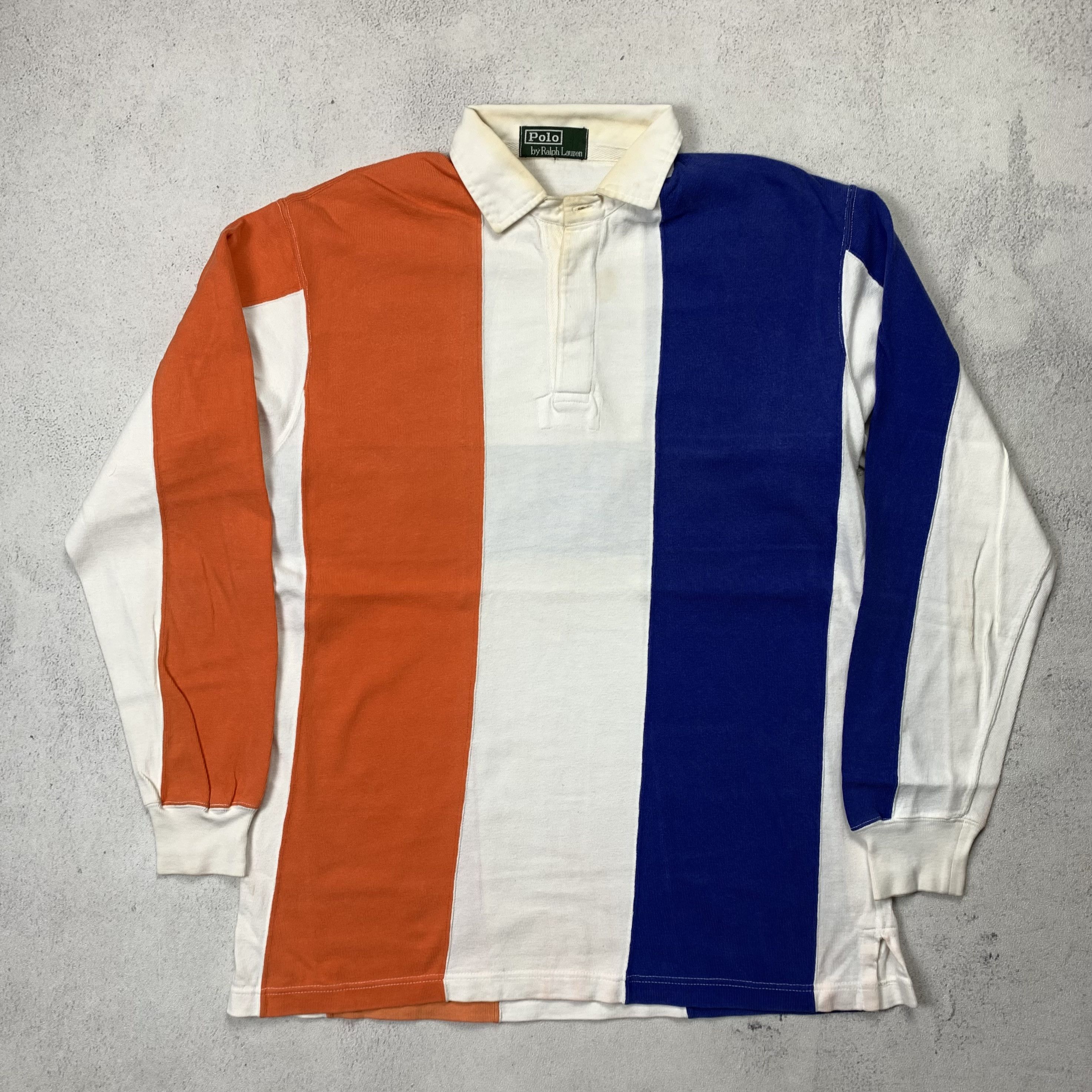 Polo Ralph Lauren Polo Ralph Lauren Netherlands Holland Flag Rugby Shirt Size US M / EU 48-50 / 2 - 5 Thumbnail