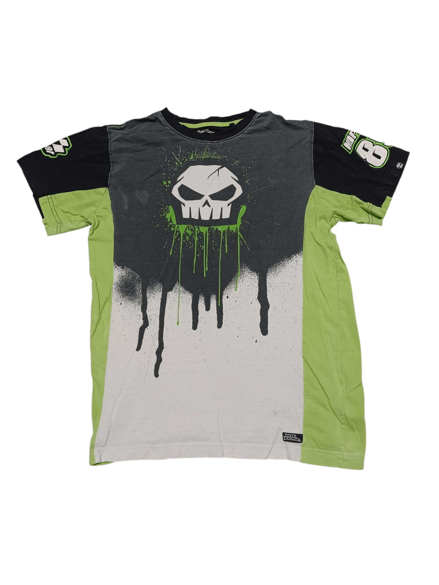 No Fear NO FEAR SKULL BIGLOGO RACING SK8 SKATE TEE Size US S / EU 44-46 / 1 - 1 Thumbnail