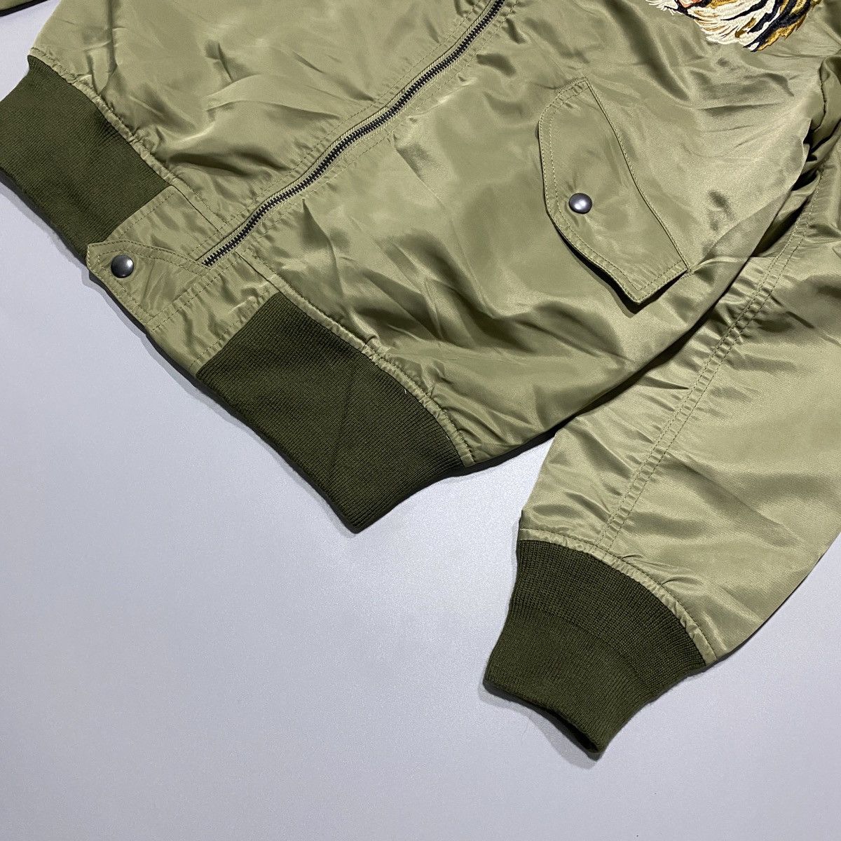 Japanese Brand Houston MA-1 Flight Jacket Size US M / EU 48-50 / 2 - 5 Thumbnail