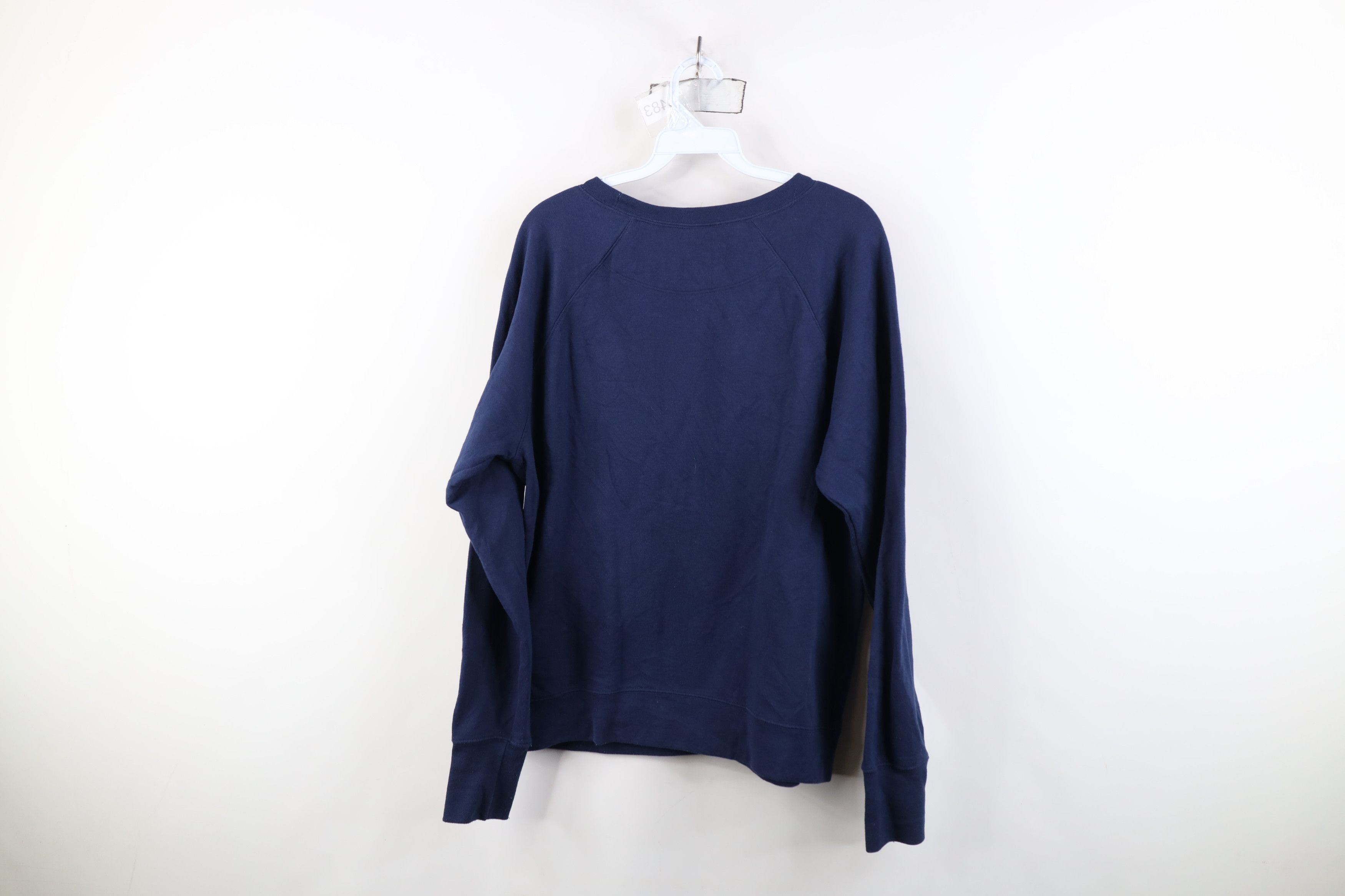 Champion Vintage Y2K Champion Spell Out Script Sweatshirt Navy Blue Size L / US 10 / IT 46 - 11 Thumbnail